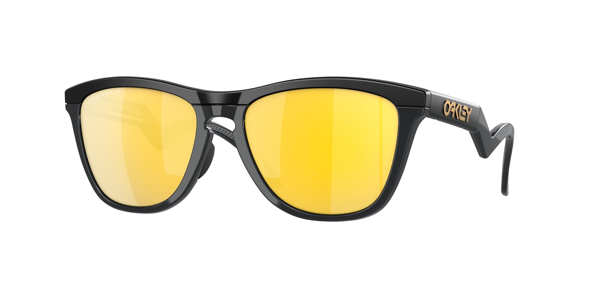 Oakley Uomo Oakley OO9289 FROGSKINS HYBRID 928906 Occhiali da sole O_Matter Nero Oro Rotonda Polarizzata Prizm Oakley Uomo Oakley OO9289 FROGSKINS HYBRID 928906 Occhiali da sole O_Matter Nero Oro Rotonda Polarizzata Prizm
