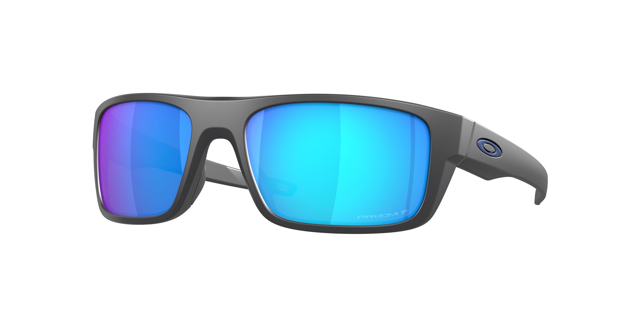 Oakley Uomo Oakley OO9367 DROP POINT 936706 Occhiali da sole O_Matter Grigio Blu Squadrata Polarizzata Prizm Oakley Uomo Oakley OO9367 DROP POINT 936706 Occhiali da sole O_Matter Grigio Blu Squadrata Polarizzata Prizm