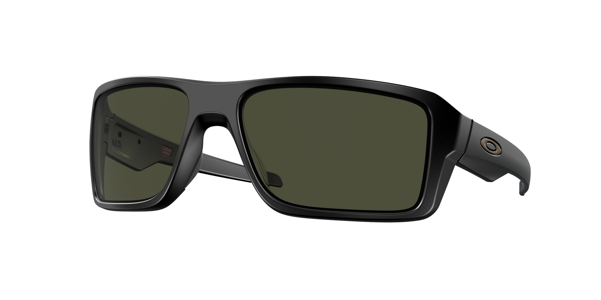 Oakley Uomo Oakley OO9380 DOUBLE EDGE 938001 Occhiali da sole O_Matter Nero Grigio Squadrata Normale Prizm