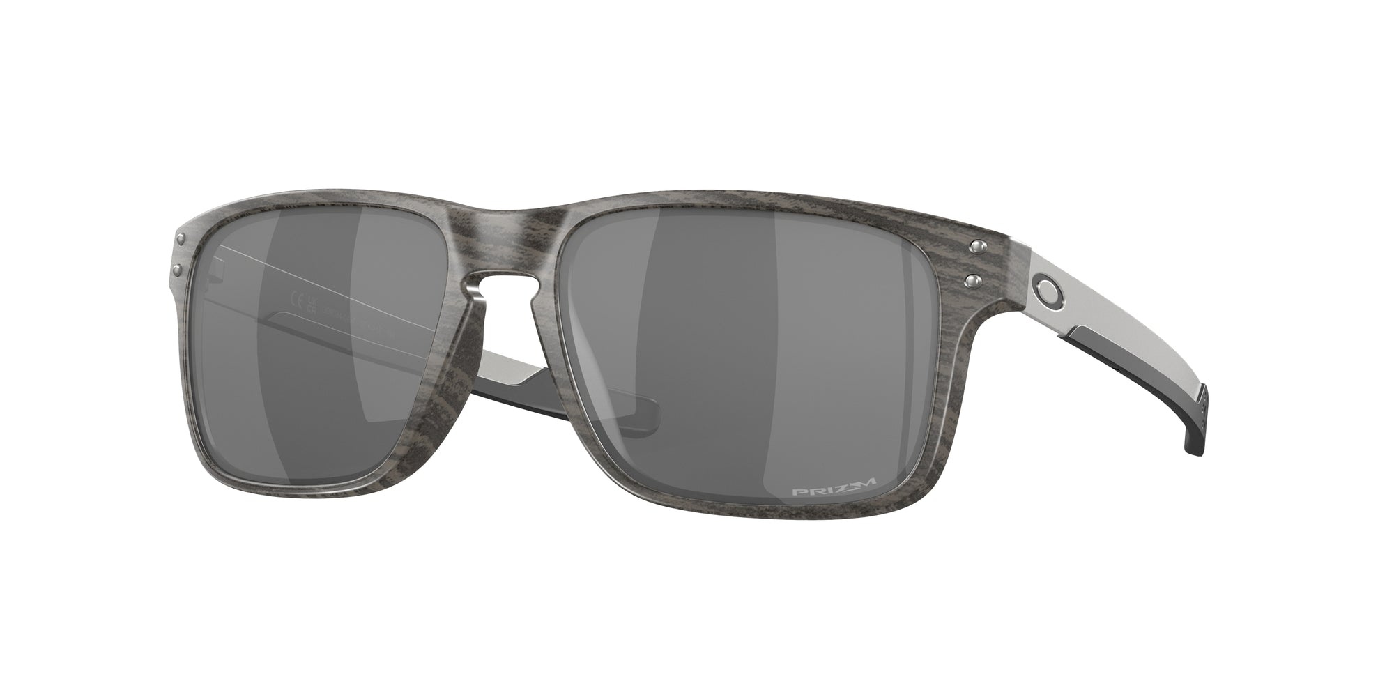 Oakley Uomo Oakley OO9384 HOLBROOK MIX 938404 Occhiali da sole O_Matter Grigio Grigio Squadrata Normale Prizm