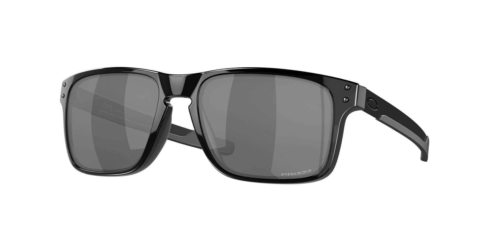 Oakley Uomo Oakley OO9384 HOLBROOK MIX 938406 Occhiali da sole O_Matter Nero Grigio Squadrata Polarizzata Prizm