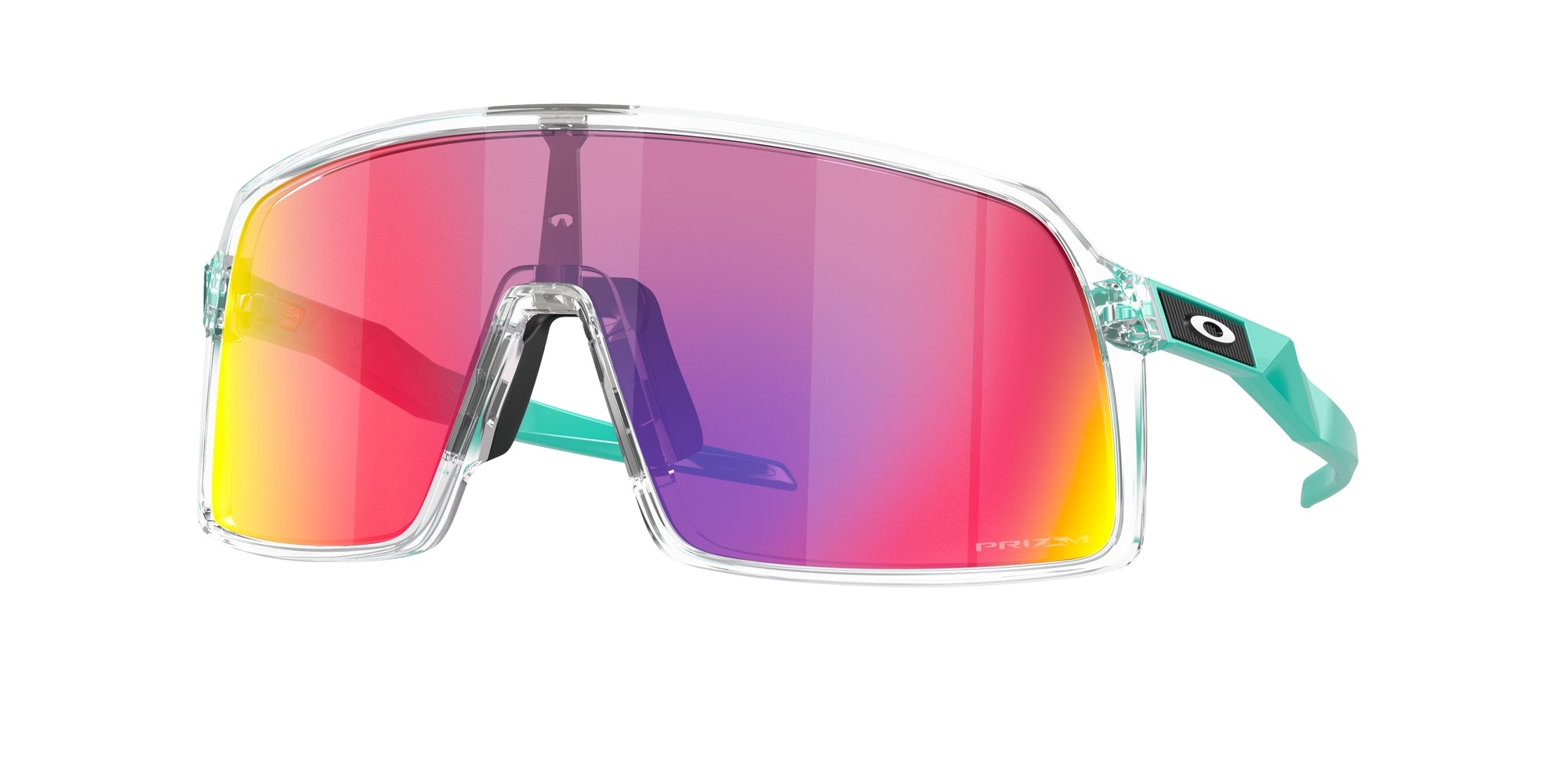 Oakley Uomo Oakley OO9406 SUTRO 9406B3 Occhiali da sole O_Matter Trasparente Viola Maschera Normale