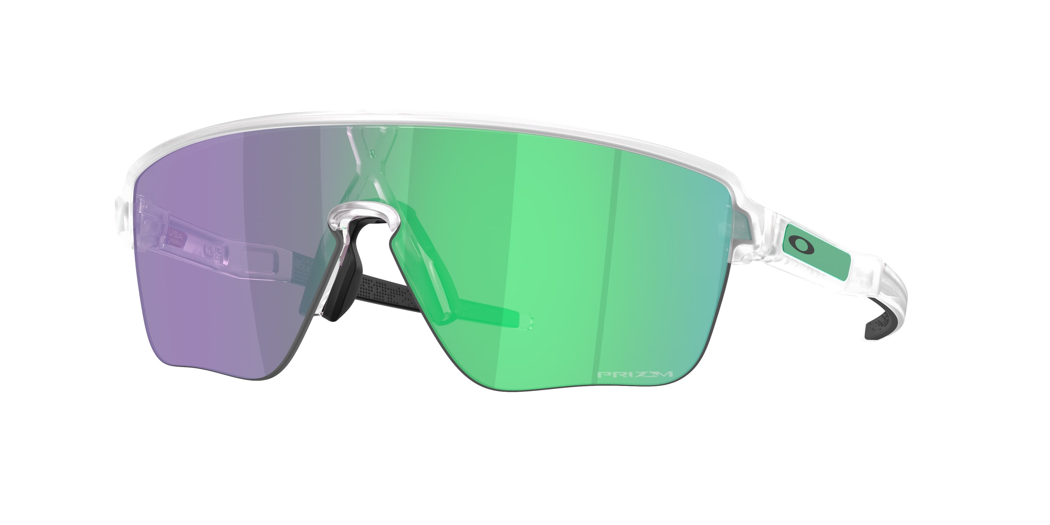 Oakley Uomo Oakley OO9415 CORRIDOR SQ 941512 Occhiali da sole O_Matter Trasparente Verde Squadrata Normale