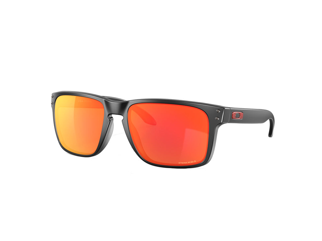 Oakley Uomo Oakley OO9417 HOLBROOK XL 941704 Occhiali da sole O_Matter Nero Rosso Squadrata Normale Prizm Oakley Uomo Oakley OO9417 HOLBROOK XL 941704 Occhiali da sole O_Matter Nero Rosso Squadrata Normale Prizm