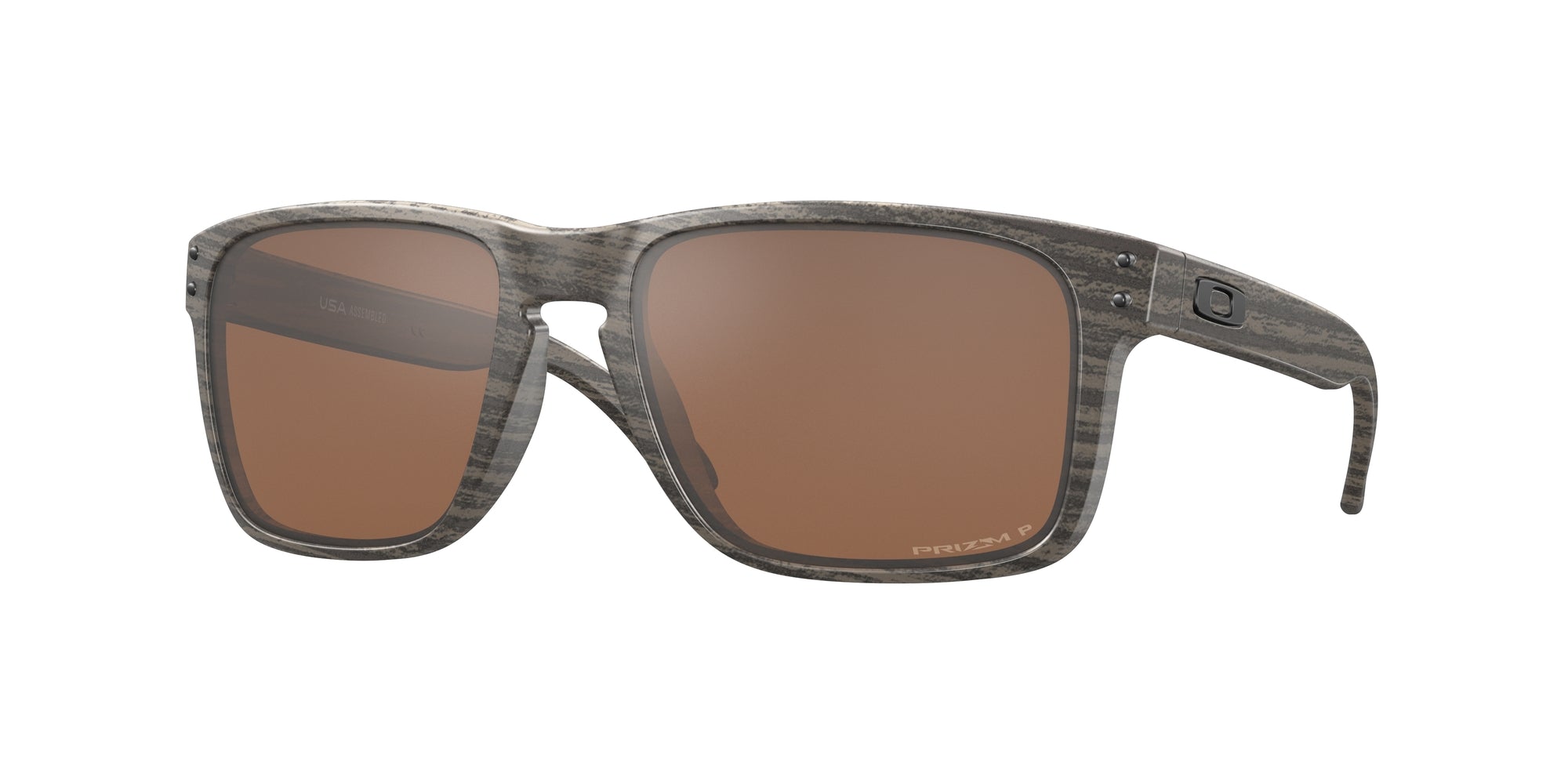 Oakley Uomo Oakley OO9417 HOLBROOK XL 941706 Occhiali da sole O_Matter Grigio Marrone Squadrata Polarizzata Prizm
