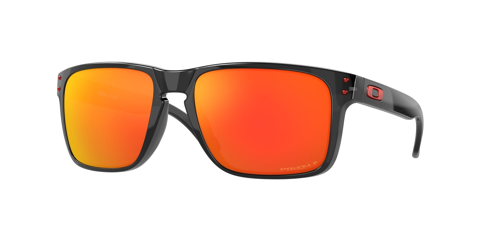 Oakley Uomo Oakley OO9417 HOLBROOK XL 941708 Occhiali da sole O_Matter Nero Rosso Squadrata Polarizzata Prizm Oakley Uomo Oakley OO9417 HOLBROOK XL 941708 Occhiali da sole O_Matter Nero Rosso Squadrata Polarizzata Prizm