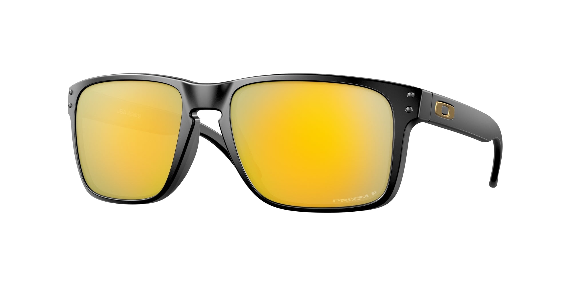 Oakley Uomo Oakley OO9417 HOLBROOK XL 941723 Occhiali da sole O_Matter Nero Oro Squadrata Polarizzata Prizm Oakley Uomo Oakley OO9417 HOLBROOK XL 941723 Occhiali da sole O_Matter Nero Oro Squadrata Polarizzata Prizm