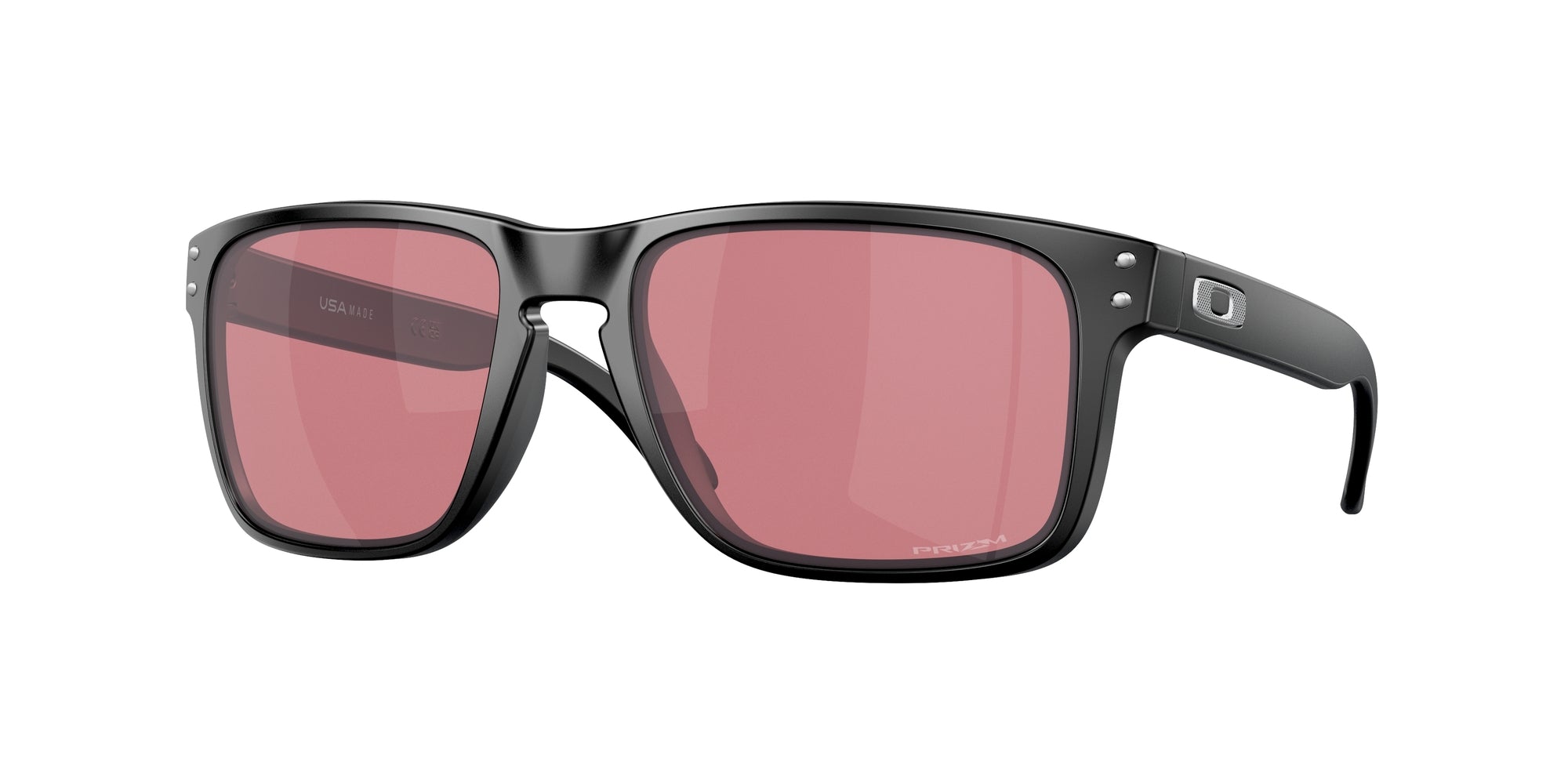 Oakley Uomo Oakley OO9417 HOLBROOK XL 941735 Occhiali da sole O_Matter Nero Viola Squadrata Normale Prizm