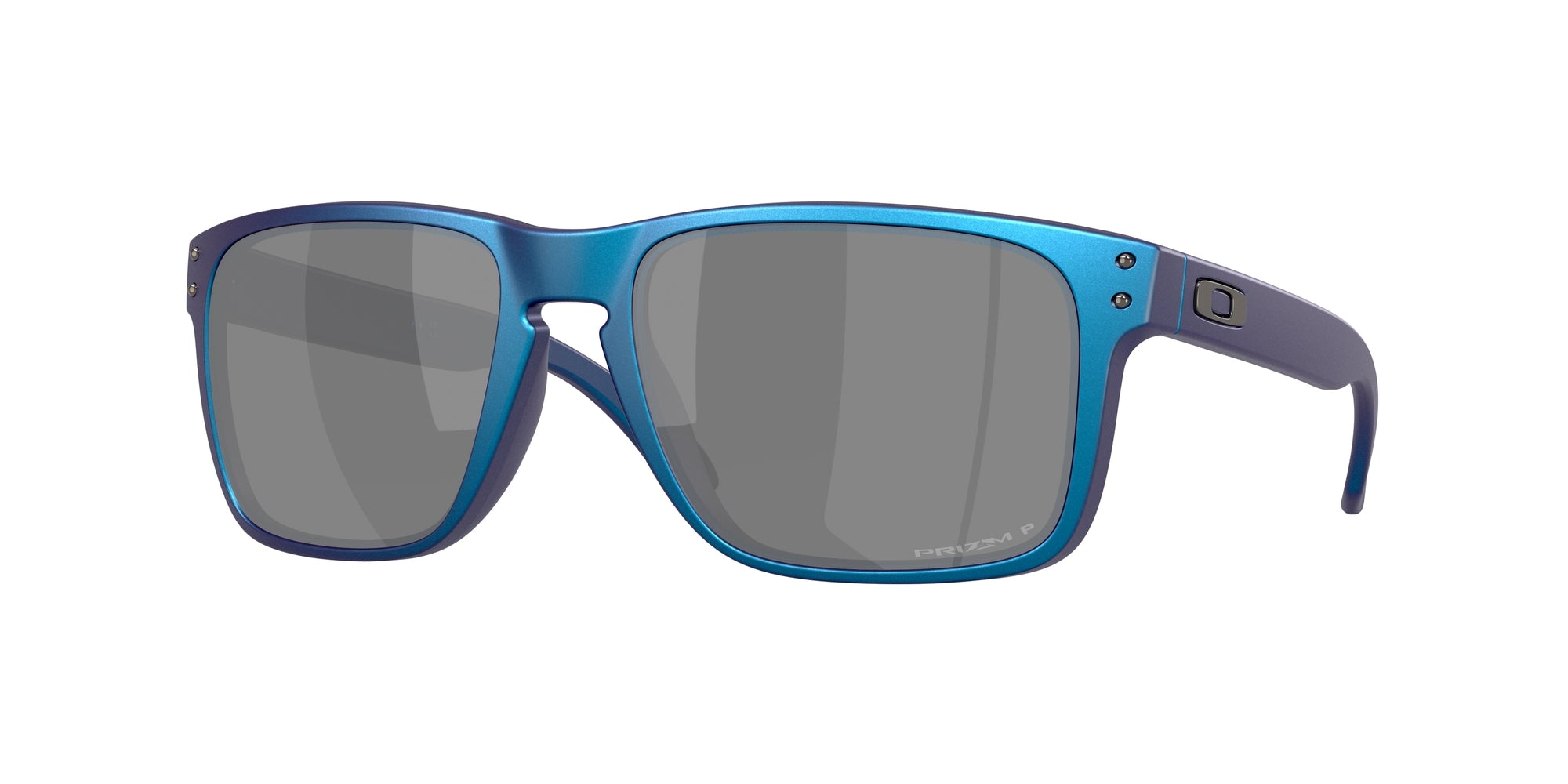 Oakley Uomo Oakley OO9417 HOLBROOK XL 941747 Occhiali da sole O_Matter Blu Grigio Squadrata Polarizzata