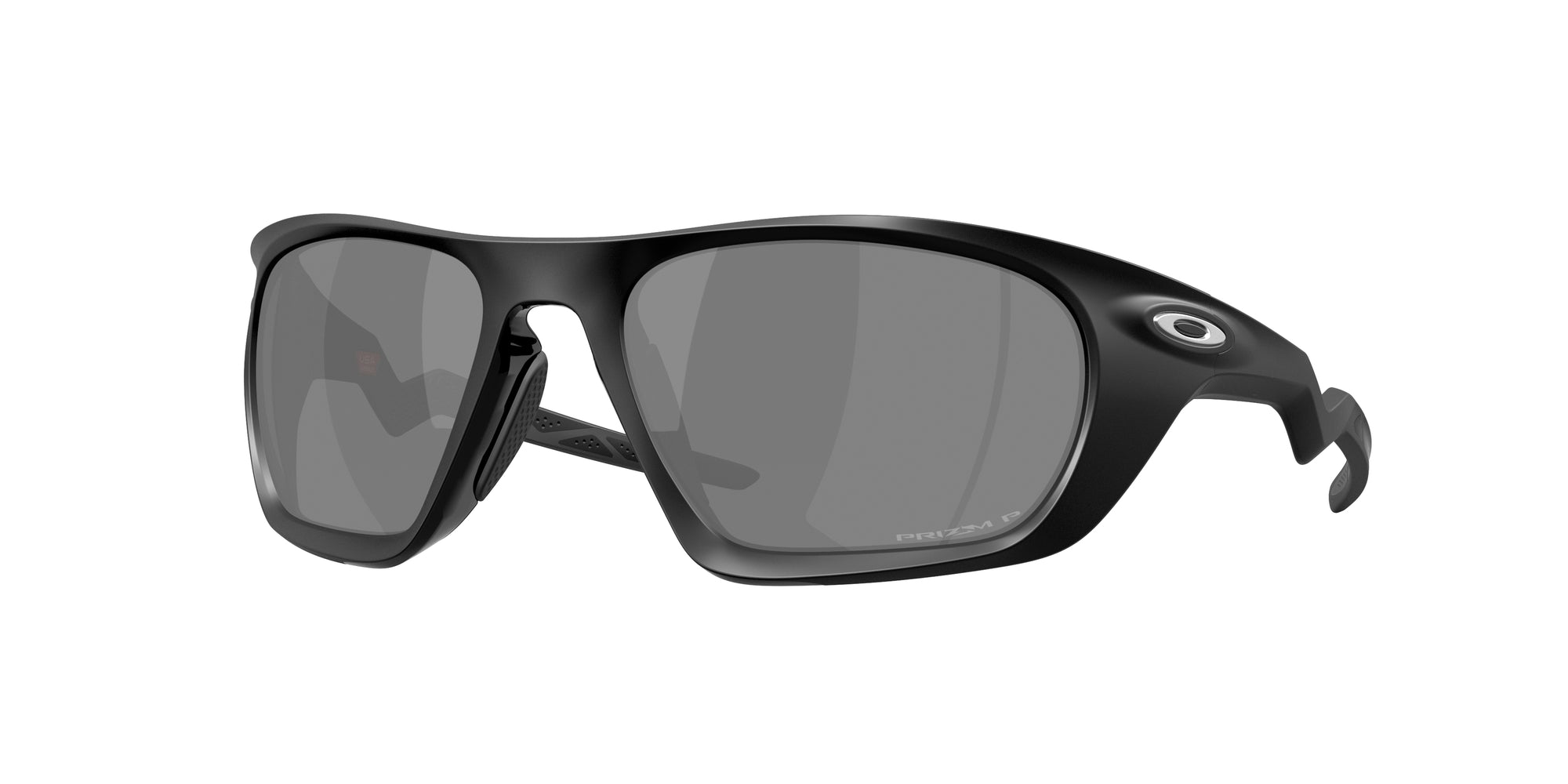 Oakley Uomo Oakley OO9431 LATERALIS 943101 Occhiali da sole O_Matter Nero Grigio Squadrata Polarizzata