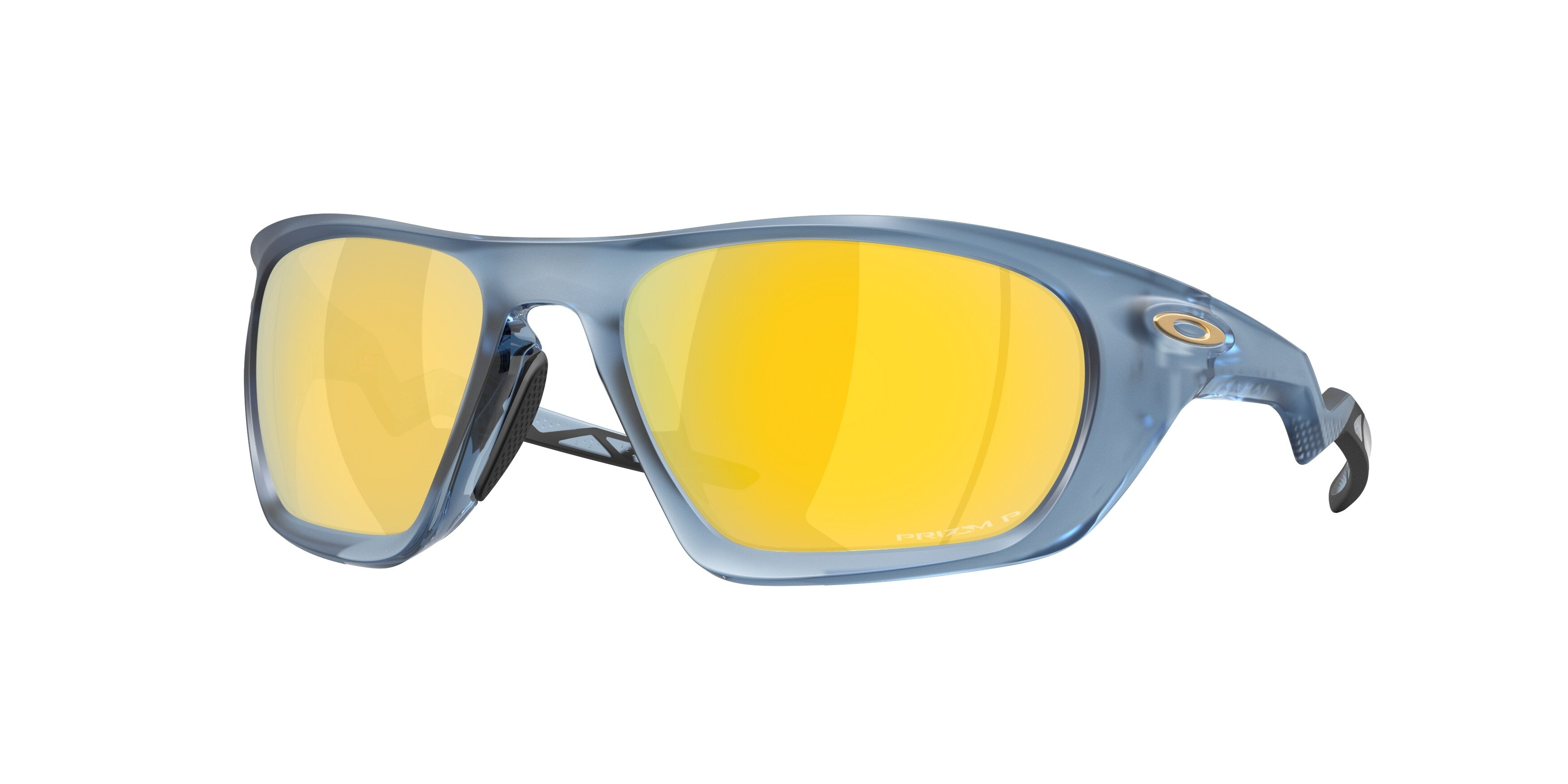 Oakley Uomo Oakley OO9431 LATERALIS 943115 Occhiali da sole O_Matter Blu Oro Squadrata Polarizzata