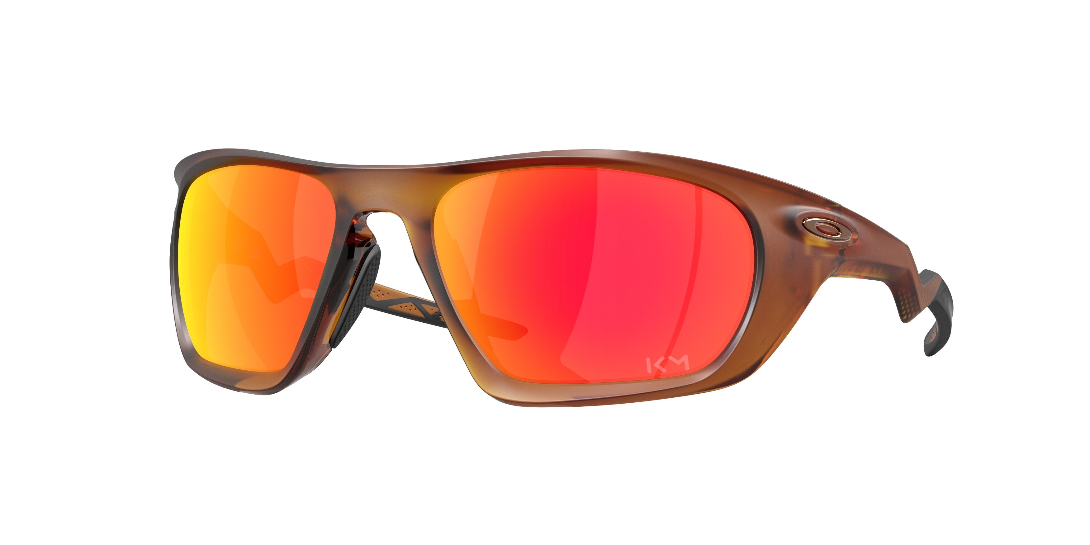 Oakley Uomo Oakley OO9431 LATERALIS 943116 Occhiali da sole O_Matter Marrone Rosso Squadrata Normale