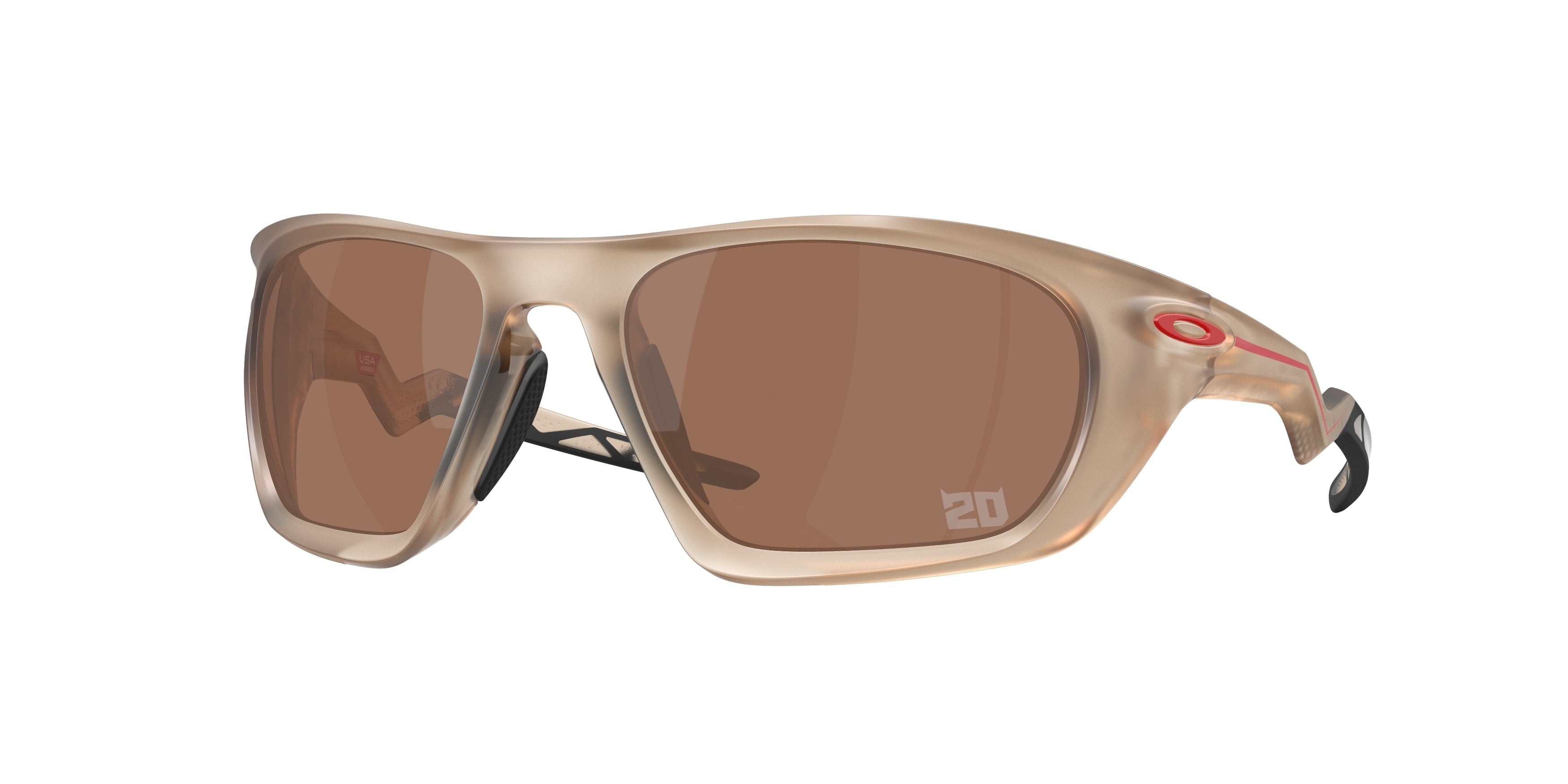 Oakley Uomo Oakley OO9431 LATERALIS 943118 Occhiali da sole O_Matter Beige Marrone Squadrata Normale