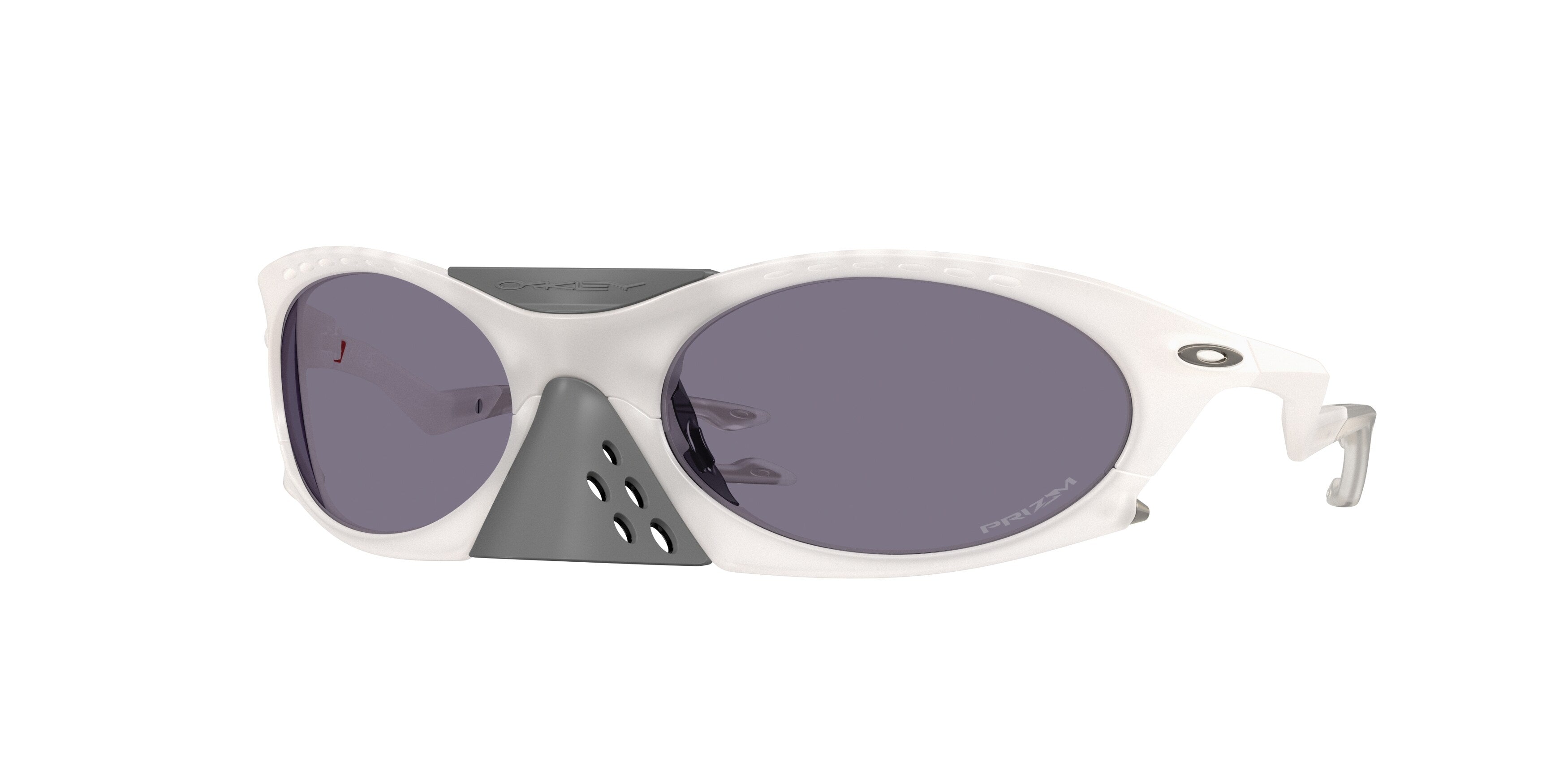 Oakley Uomo Oakley OO9437 PLANTARIS 943706 Occhiali da sole O_Matter Bianco Grigio Rotonda Normale Oakley Uomo Oakley OO9437 PLANTARIS 943706 Occhiali da sole O_Matter Bianco Grigio Rotonda Normale