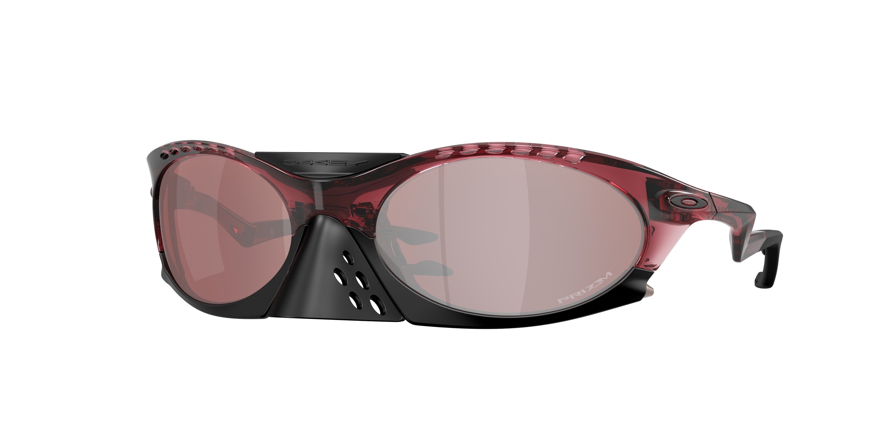 Oakley Uomo Oakley OO9437 PLANTARIS 943716 Occhiali da sole O_Matter Rosso Grigio Rotonda Normale