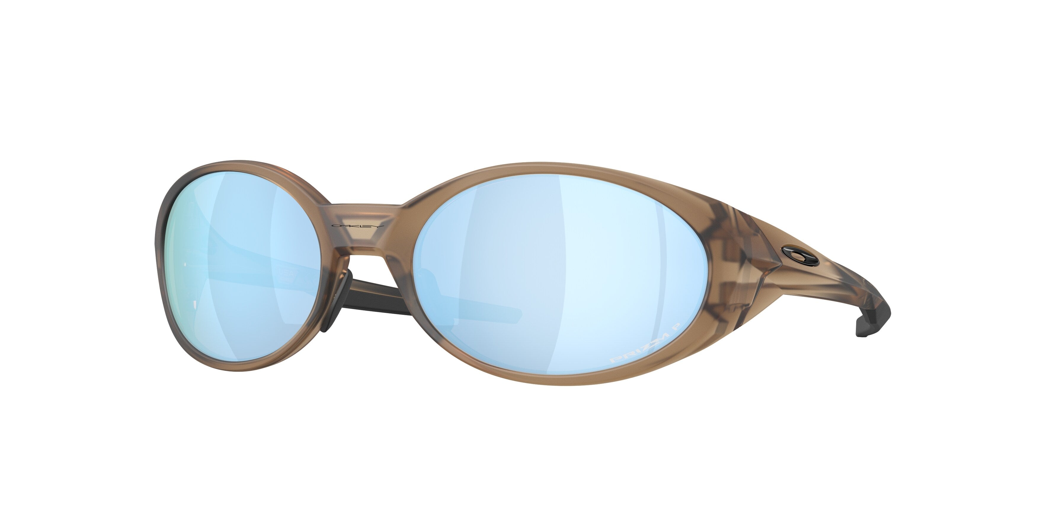Oakley Uomo Oakley OO9438 EYEJACKET REDUX 943845 Occhiali da sole O_Matter Marrone Blu Squadrata Polarizzata Oakley Uomo Oakley OO9438 EYEJACKET REDUX 943845 Occhiali da sole O_Matter Marrone Blu Squadrata Polarizzata