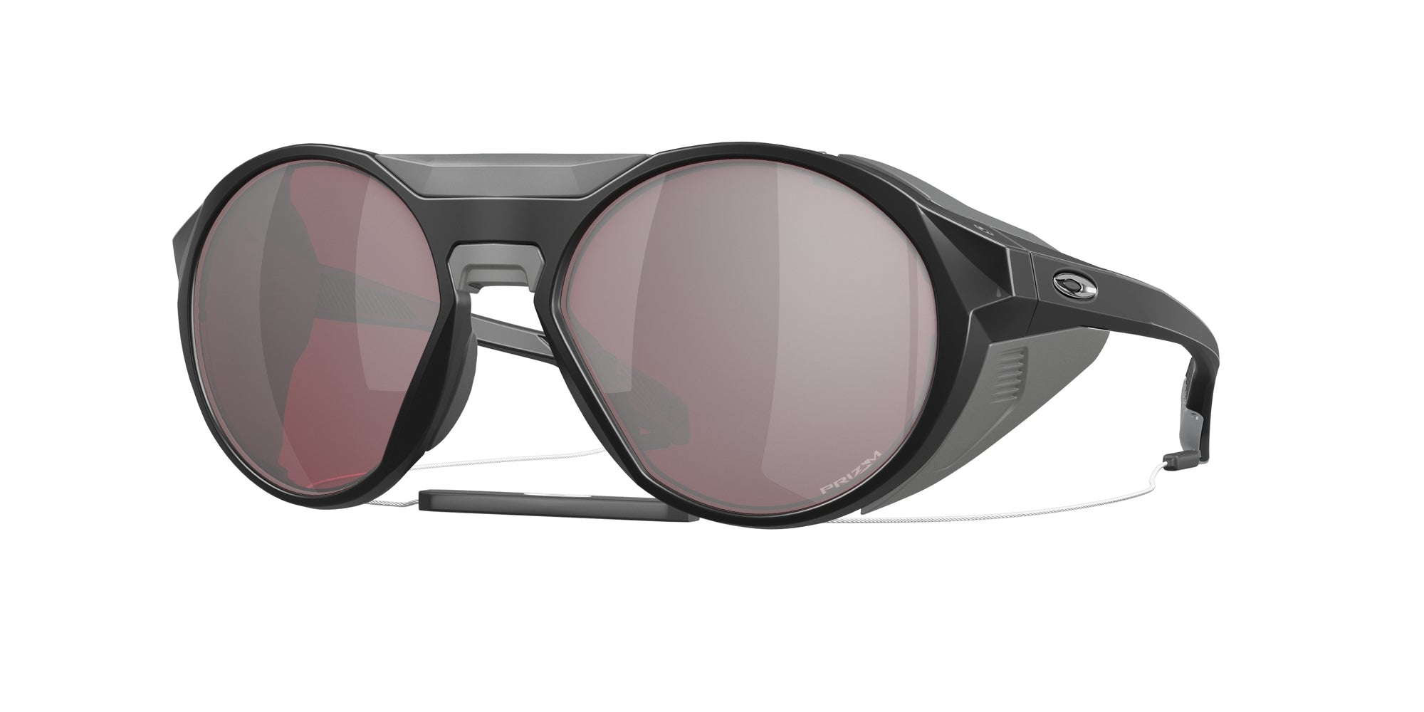 Oakley Uomo Oakley OO9440 CLIFDEN 944001 Occhiali da sole O_Matter Nero Grigio Rotonda Normale Prizm Iridium