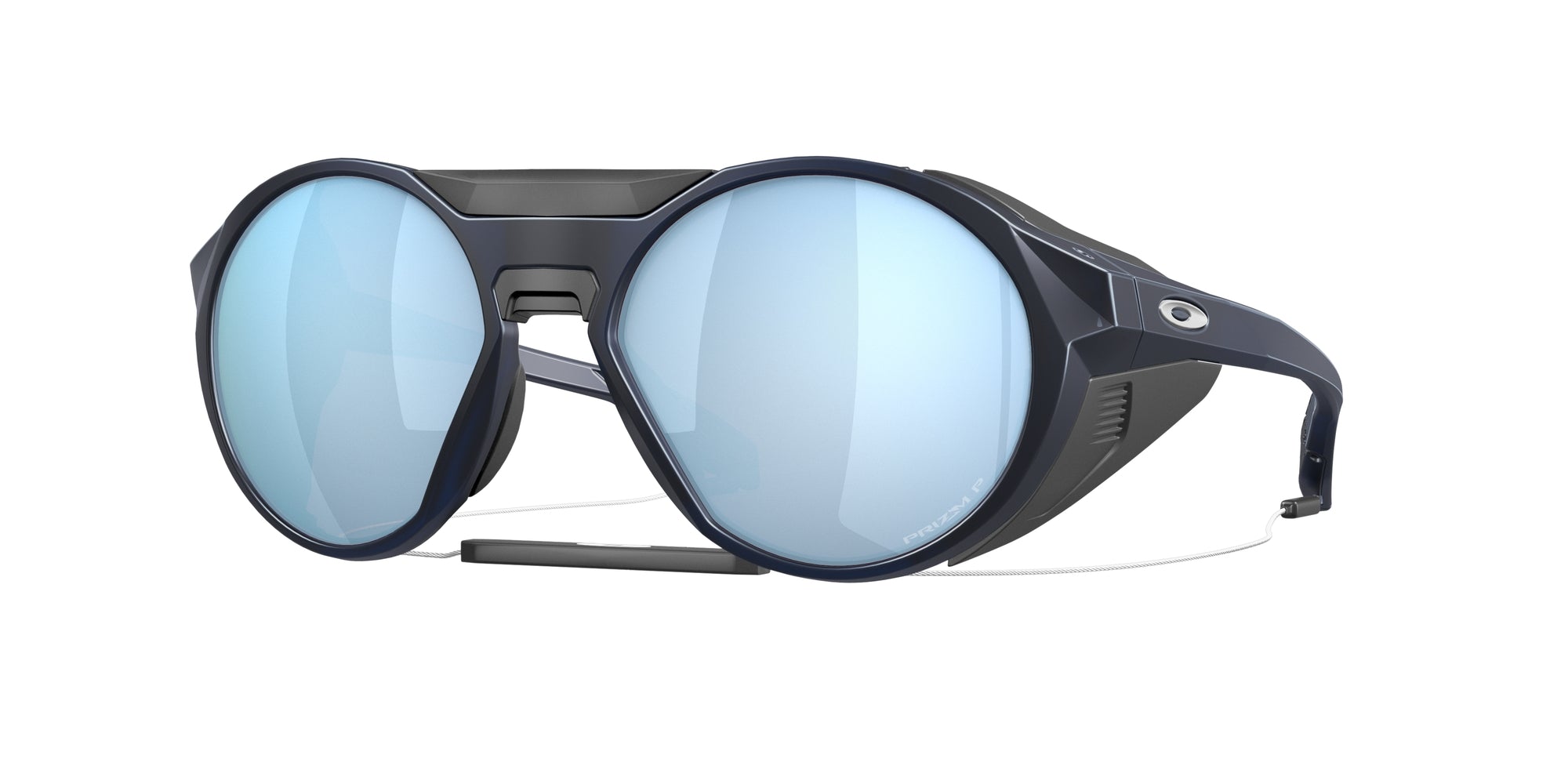 Oakley Uomo Oakley OO9440 CLIFDEN 944005 Occhiali da sole O_Matter Blu Blu Rotonda Polarizzata Prizm