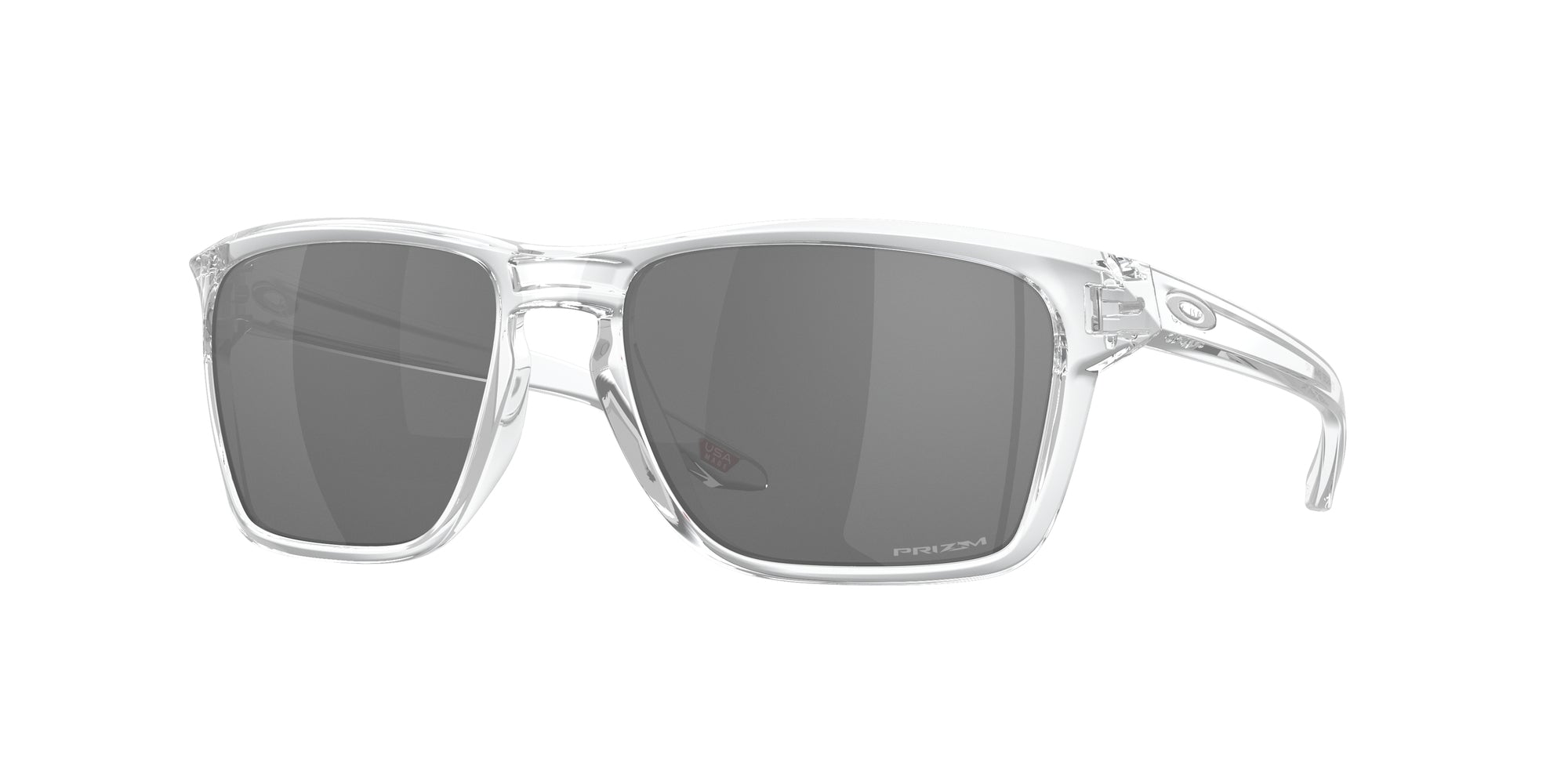 Oakley Uomo Oakley OO9448 SYLAS 944829 Occhiali da sole O_Matter Trasparente Grigio Squadrata Normale Prizm