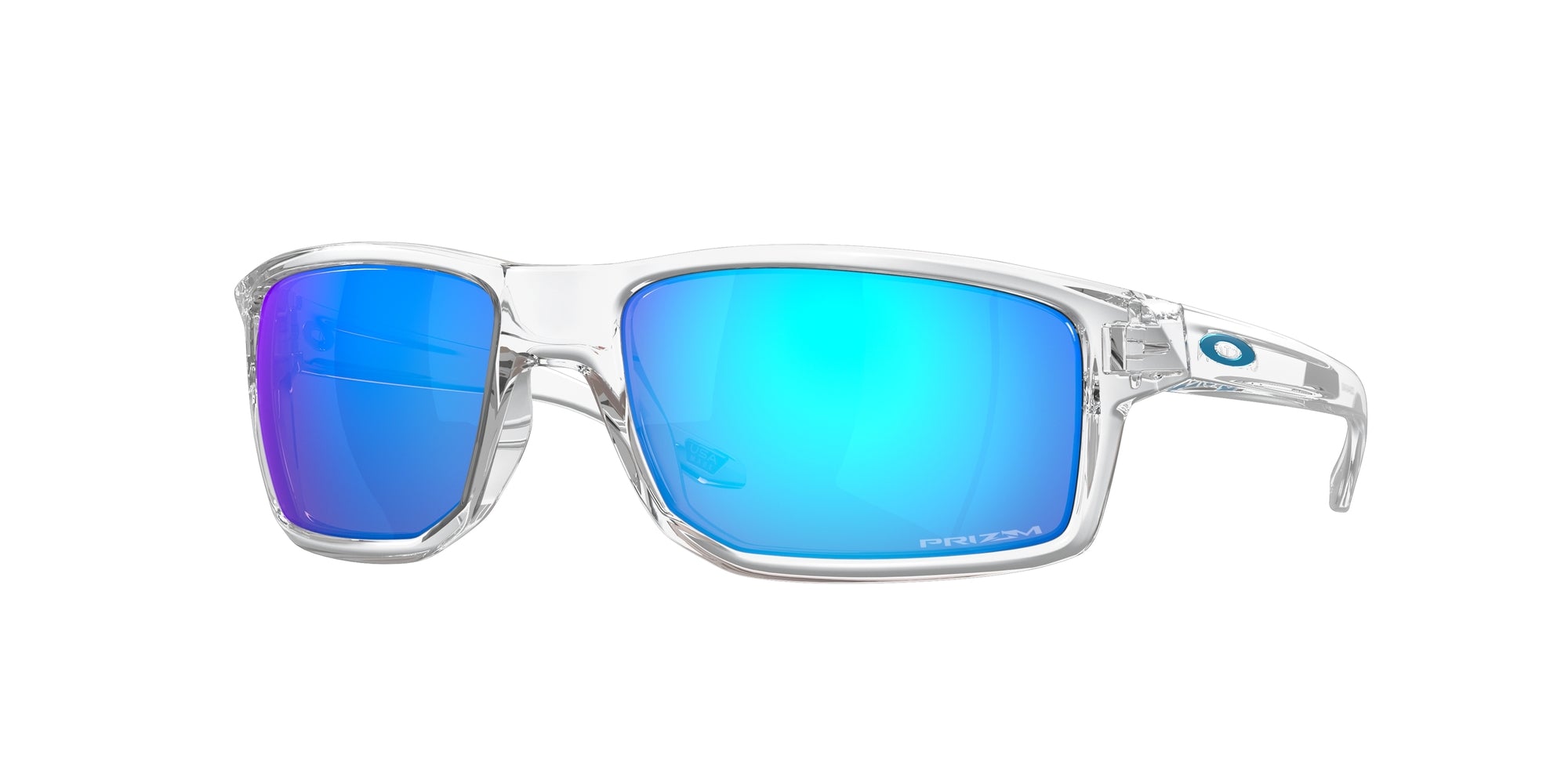 Oakley Uomo Oakley OO9449 GIBSTON 944904 Occhiali da sole O_Matter Trasparente Blu Squadrata Normale Prizm