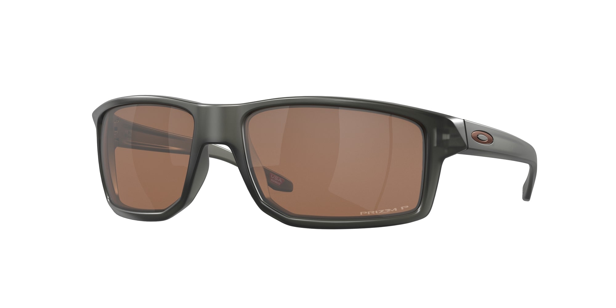 Oakley Uomo Oakley OO9449 GIBSTON 944924 Occhiali da sole O_Matter Grigio Marrone Squadrata Polarizzata Prizm