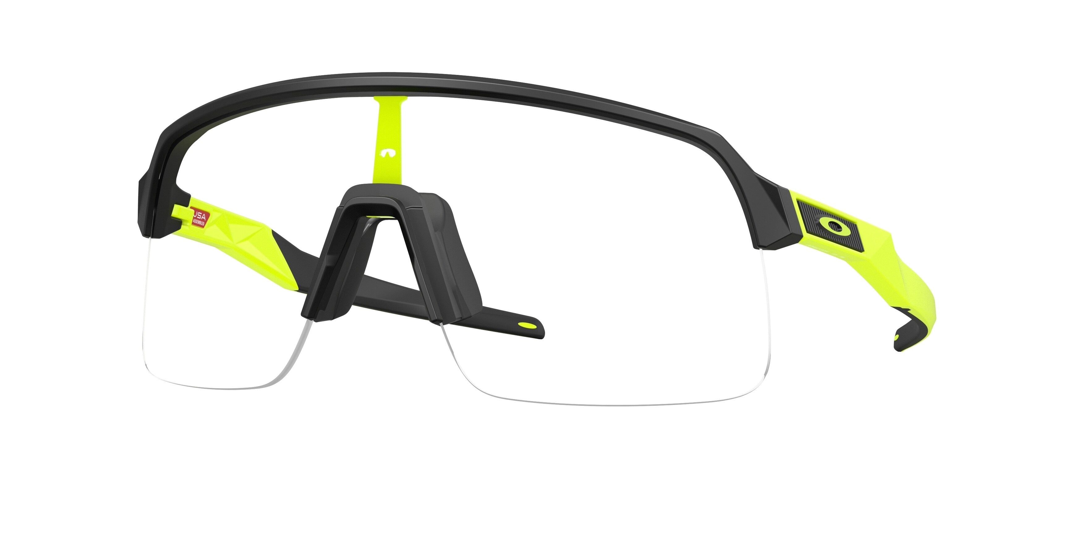 Oakley Uomo Oakley OO9463 SUTRO LITE 946380 Occhiali da sole O_Matter Nero Trasparente Maschera Normale