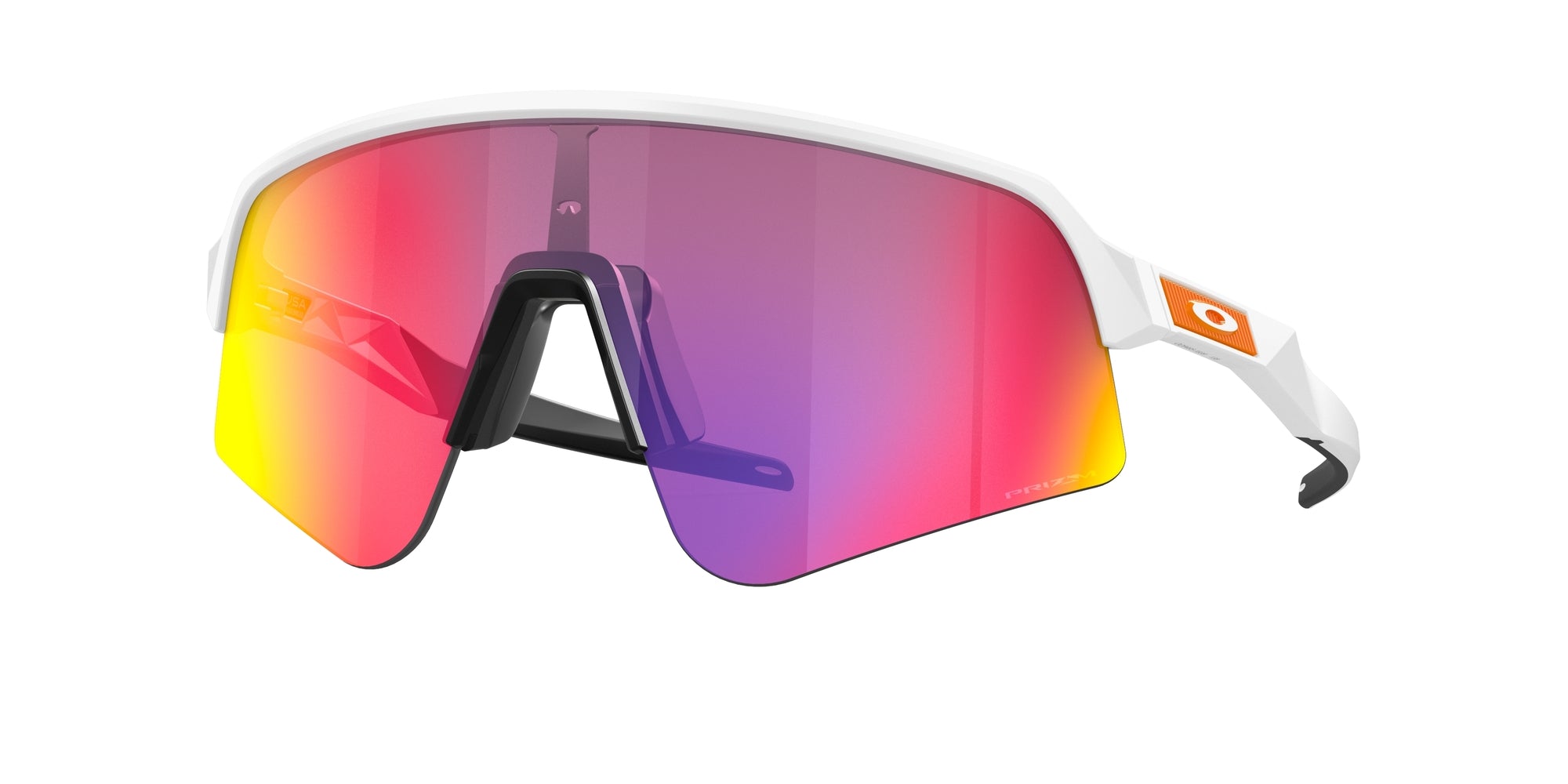 Oakley Uomo Oakley OO9465 SUTRO LITE SWEEP 946516 Occhiali da sole O_Matter Bianco Viola Maschera Normale Prizm