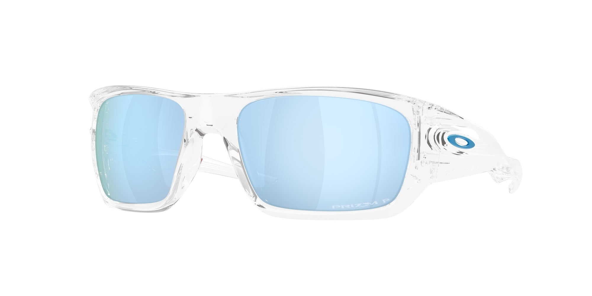 Oakley Uomo Oakley OO9486 MASSETER 948607 Occhiali da sole O_Matter Trasparente Blu Squadrata Polarizzata