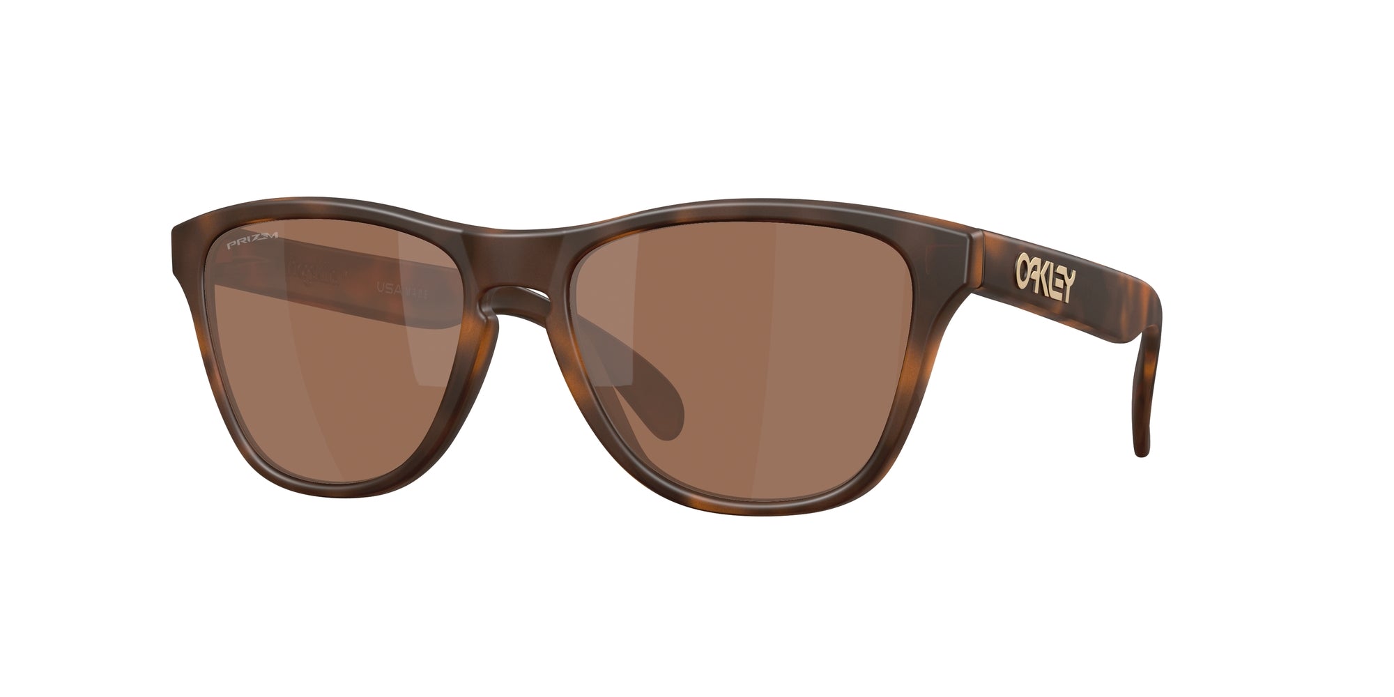 Oakley Uomo Oakley OO9508 FROGSKINS S 950803 Occhiali da sole O_Matter Tartaruga Marrone Rotonda Normale