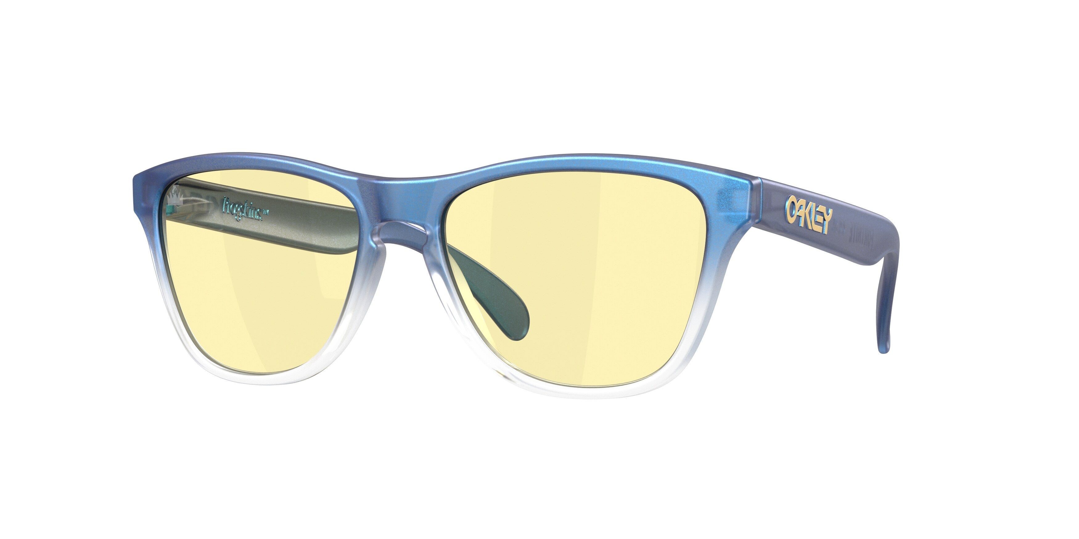 Oakley Uomo Oakley OO9508 FROGSKINS S 950807 Occhiali da sole O_Matter Blu Giallo Rotonda Normale Prizm Oakley Uomo Oakley OO9508 FROGSKINS S 950807 Occhiali da sole O_Matter Blu Giallo Rotonda Normale Prizm