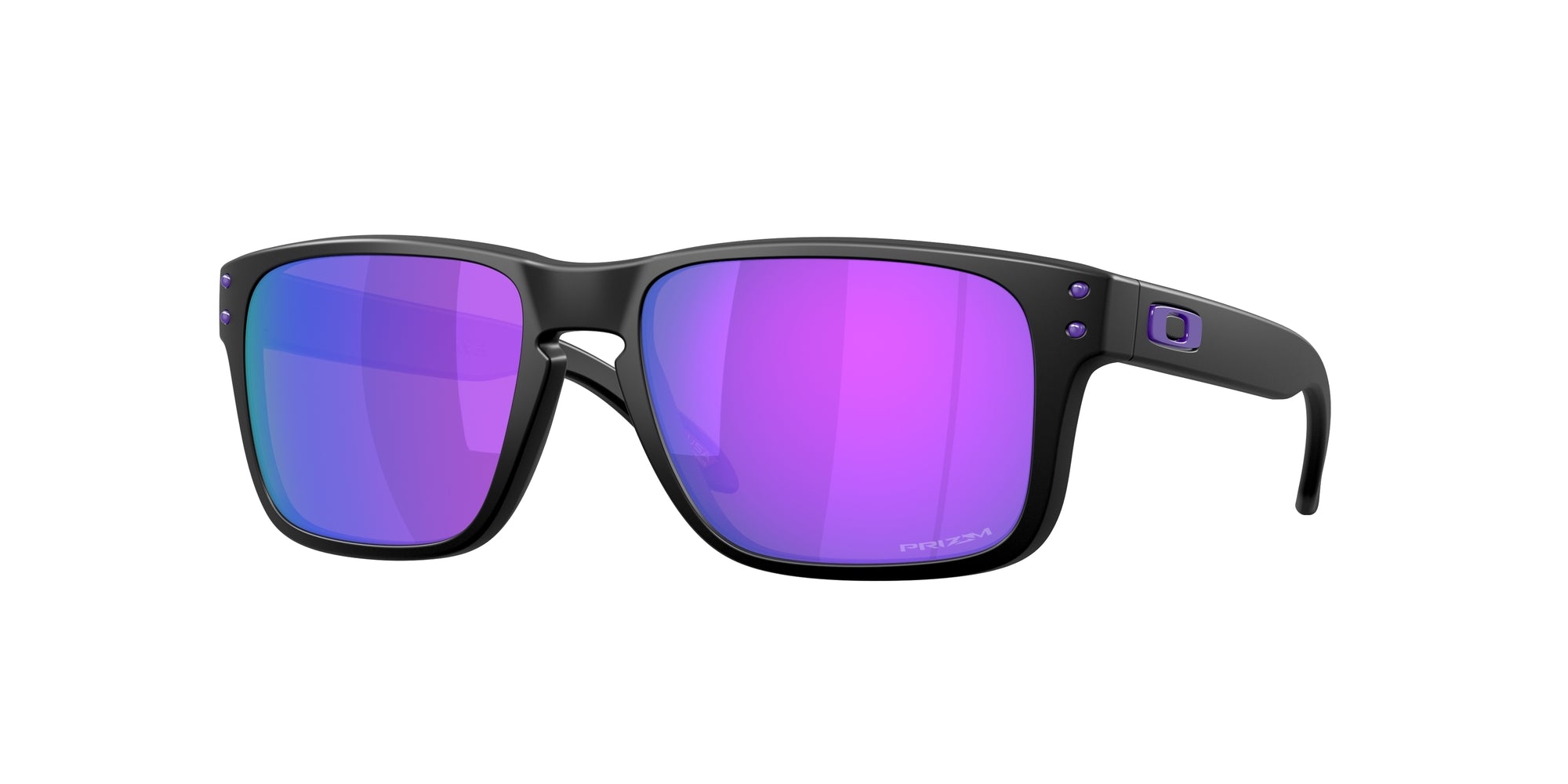Oakley Uomo Oakley OO9509 HOLBROOK S 950906 Occhiali da sole O_Matter Nero Viola Squadrata Normale