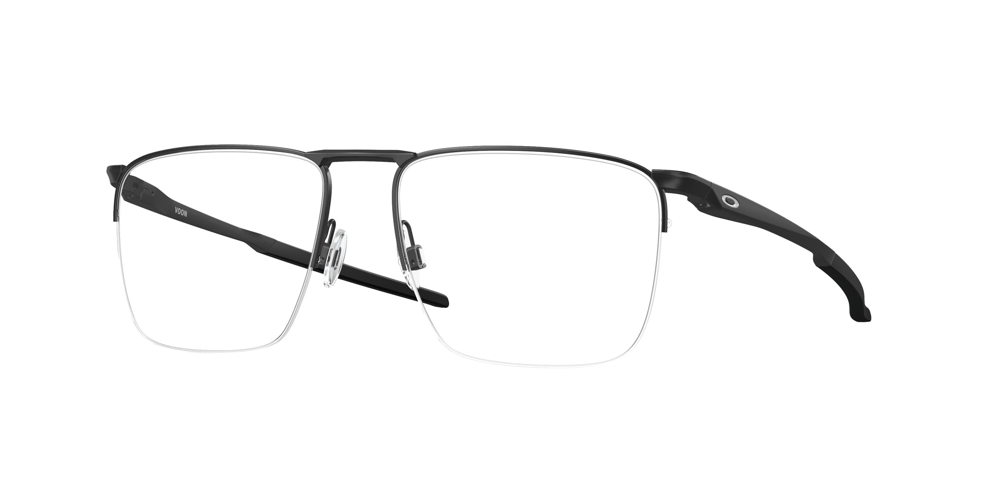 Oakley Uomo Oakley OX3026 VOON 302601 Montature da vista Metallo Nero Squadrata Normale