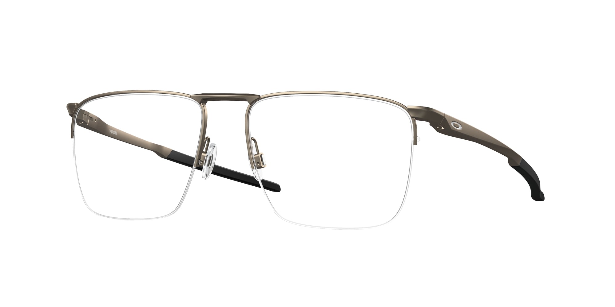 Oakley Uomo Oakley OX3026 VOON 302602 Montature da vista Metallo Grigio Squadrata Normale Oakley Uomo Oakley OX3026 VOON 302602 Montature da vista Metallo Grigio Squadrata Normale