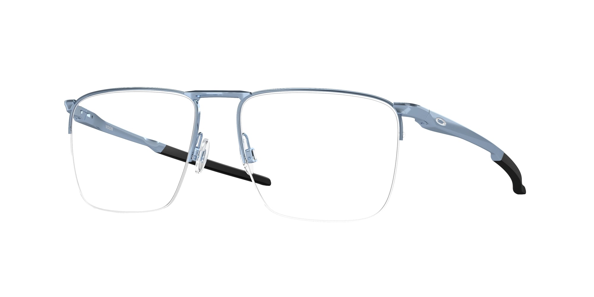 Oakley Uomo Oakley OX3026 VOON 302603 Montature da vista Metallo Blu Squadrata Normale