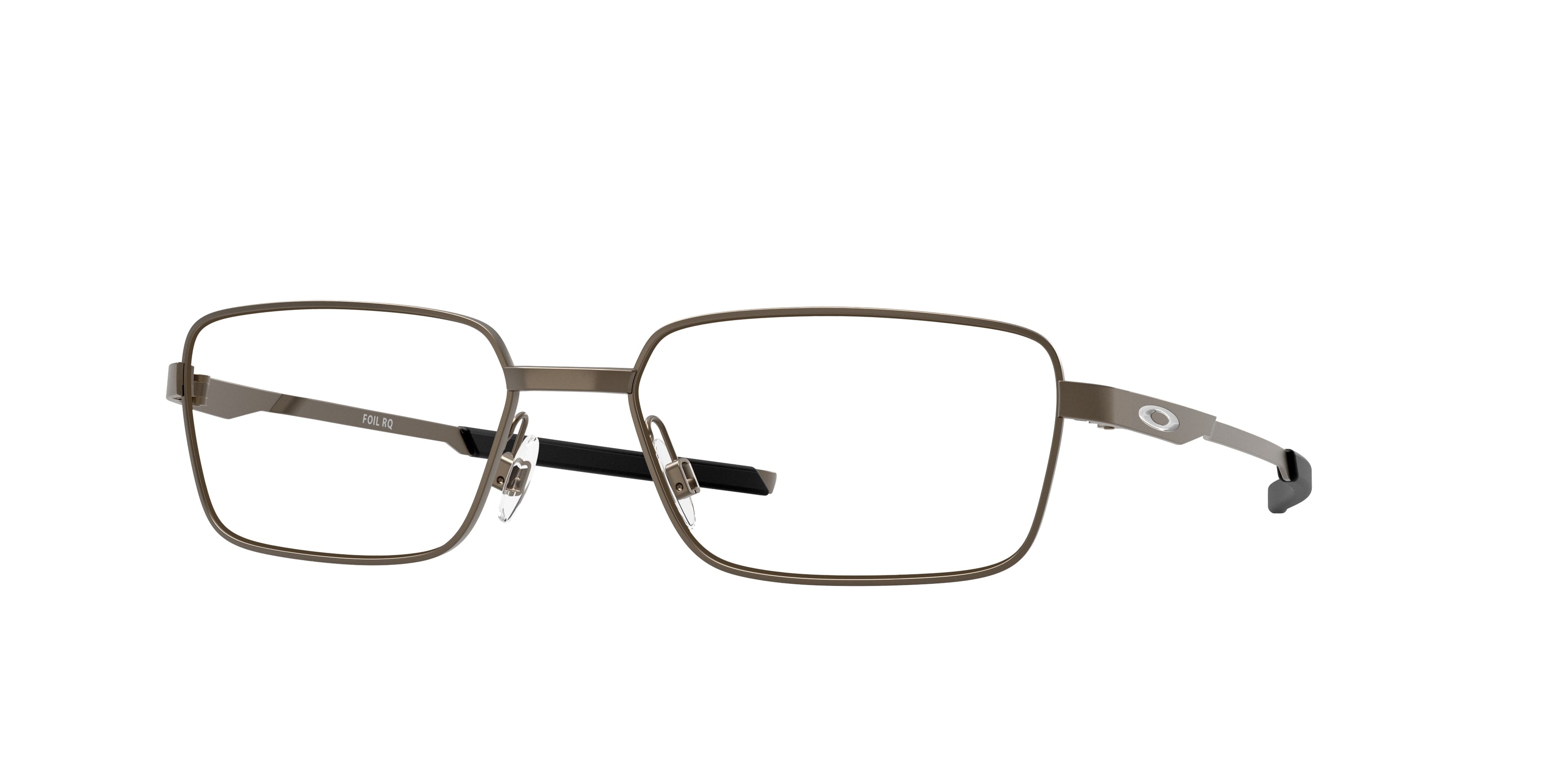 Oakley Uomo Oakley OX3036 FOIL RQ 303602 Montature da vista Metallo Grigio Squadrata Normale Oakley Uomo Oakley OX3036 FOIL RQ 303602 Montature da vista Metallo Grigio Squadrata Normale