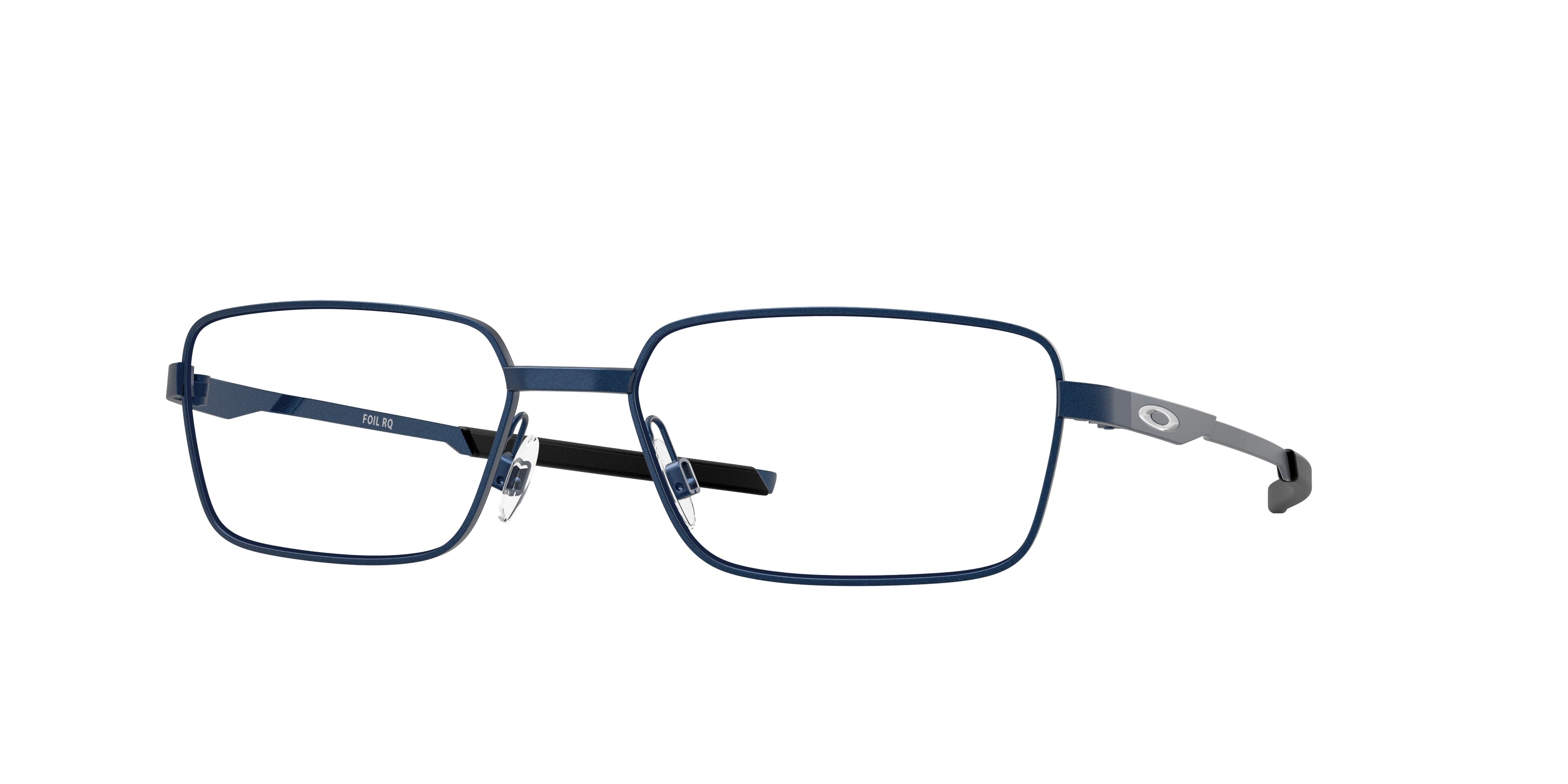 Oakley Uomo Oakley OX3036 FOIL RQ 303603 Montature da vista Metallo Blu Trasparente Squadrata Normale