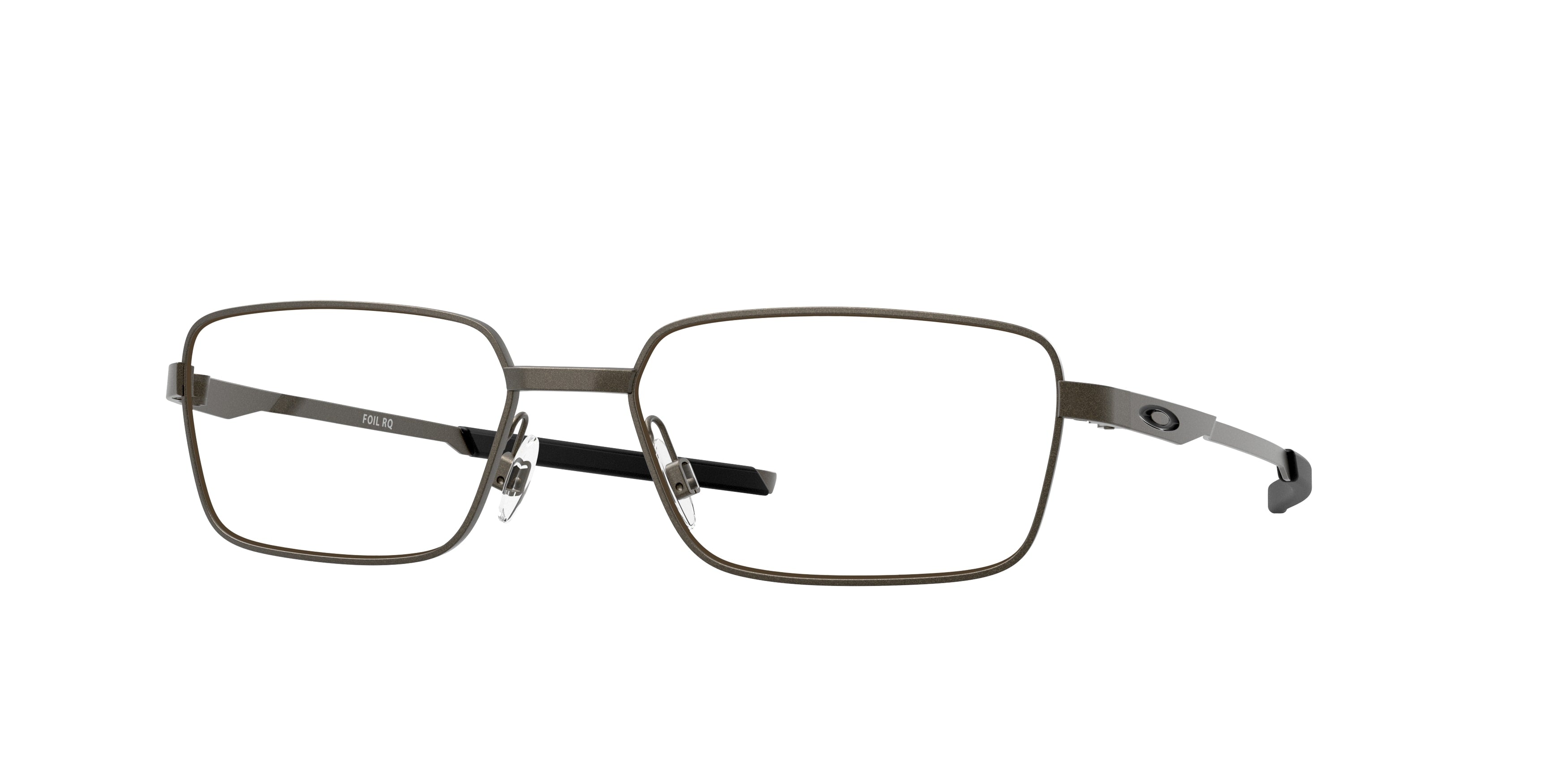 Oakley Uomo Oakley OX3036 FOIL RQ 303604 Montature da vista Metallo Grigio Trasparente Squadrata Normale Oakley Uomo Oakley OX3036 FOIL RQ 303604 Montature da vista Metallo Grigio Trasparente Squadrata Normale