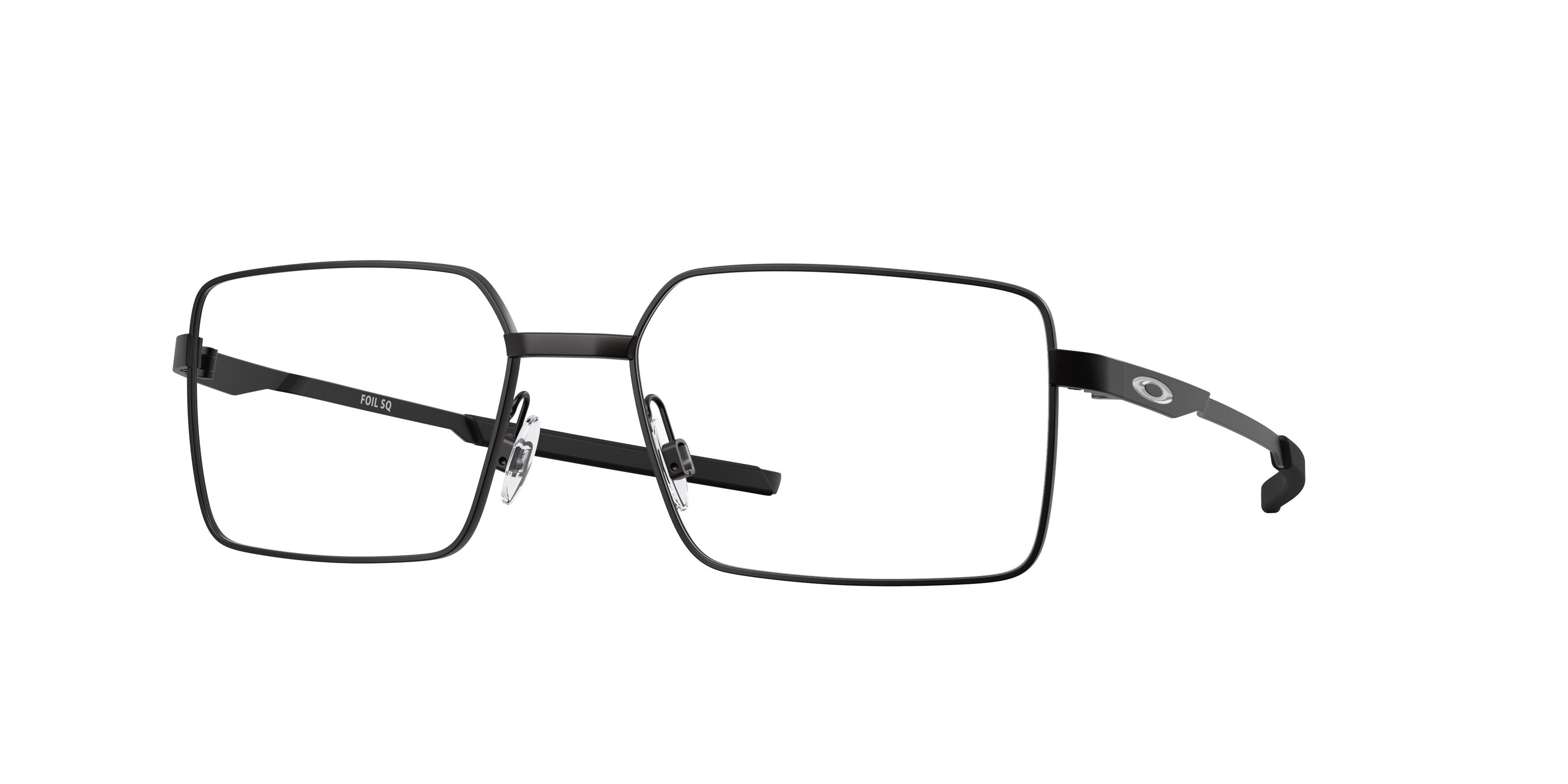 Oakley Uomo Oakley OX3062 FOIL SQ 306201 Montature da vista Metallo Nero Squadrata Normale Oakley Uomo Oakley OX3062 FOIL SQ 306201 Montature da vista Metallo Nero Squadrata Normale
