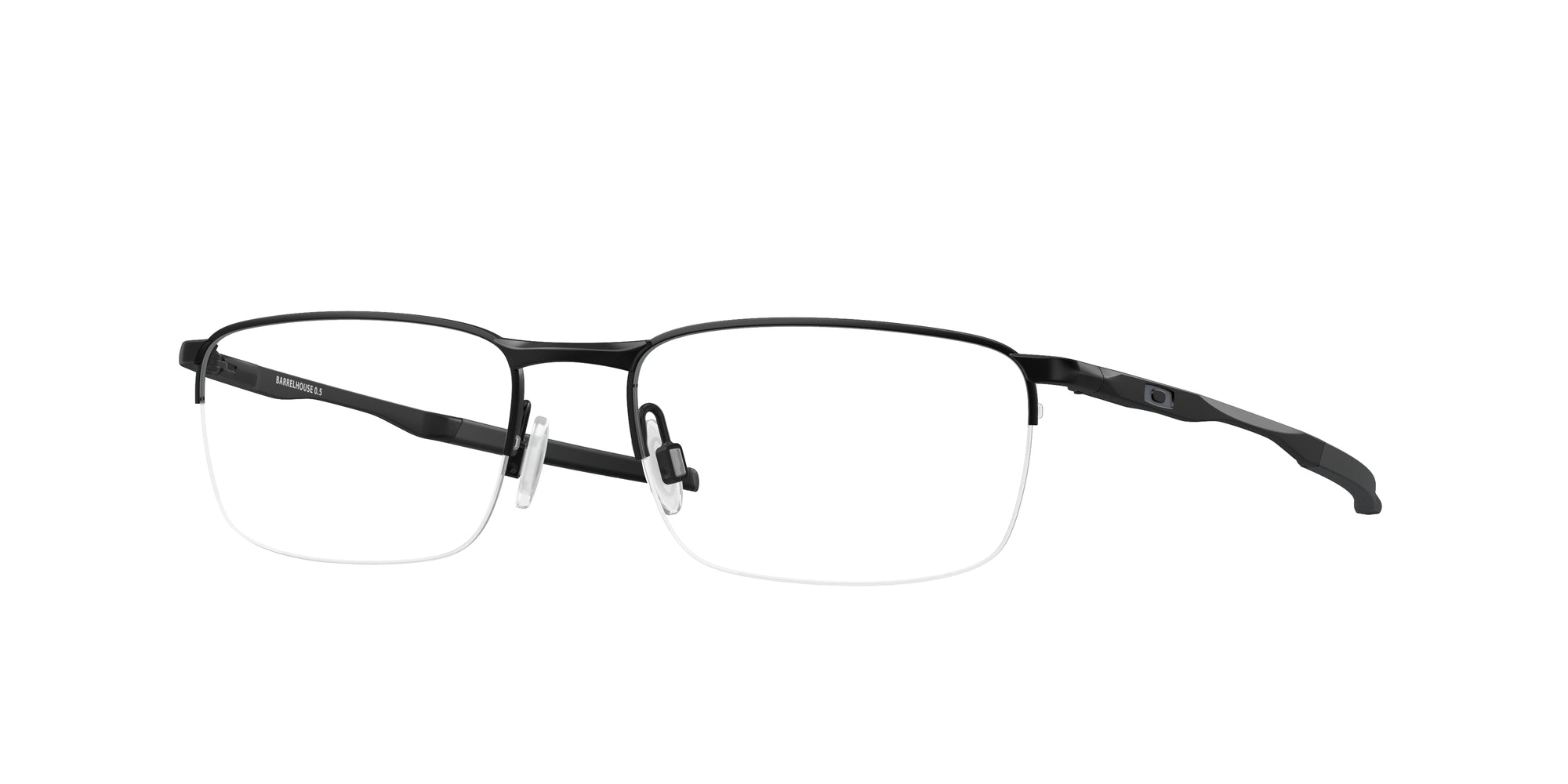 Oakley Uomo Oakley OX3174 BARRELHOUSE 0.5 317401 Montature da vista Metallo Nero Squadrata Normale Oakley Uomo Oakley OX3174 BARRELHOUSE 0.5 317401 Montature da vista Metallo Nero Squadrata Normale
