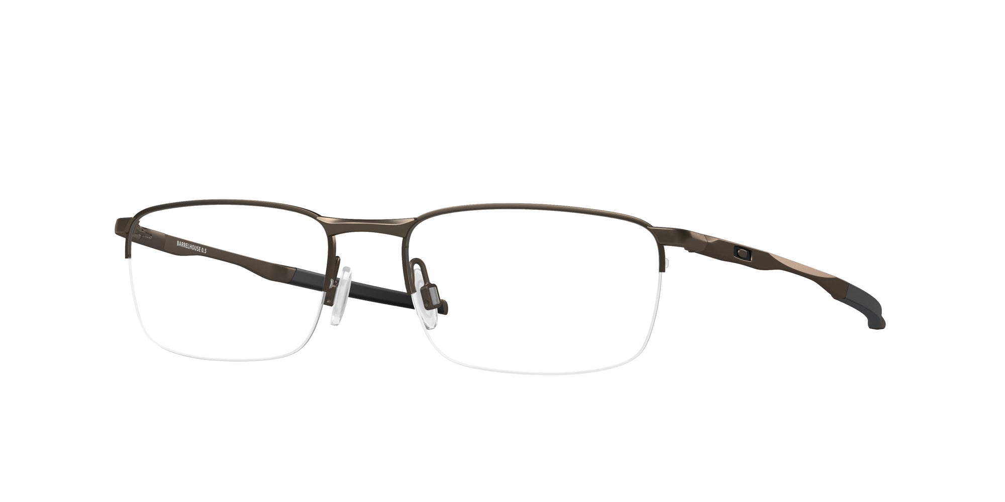 Oakley Uomo Oakley OX3174 BARRELHOUSE 0.5 317402 Montature da vista Metallo Grigio Squadrata Normale Oakley Uomo Oakley OX3174 BARRELHOUSE 0.5 317402 Montature da vista Metallo Grigio Squadrata Normale
