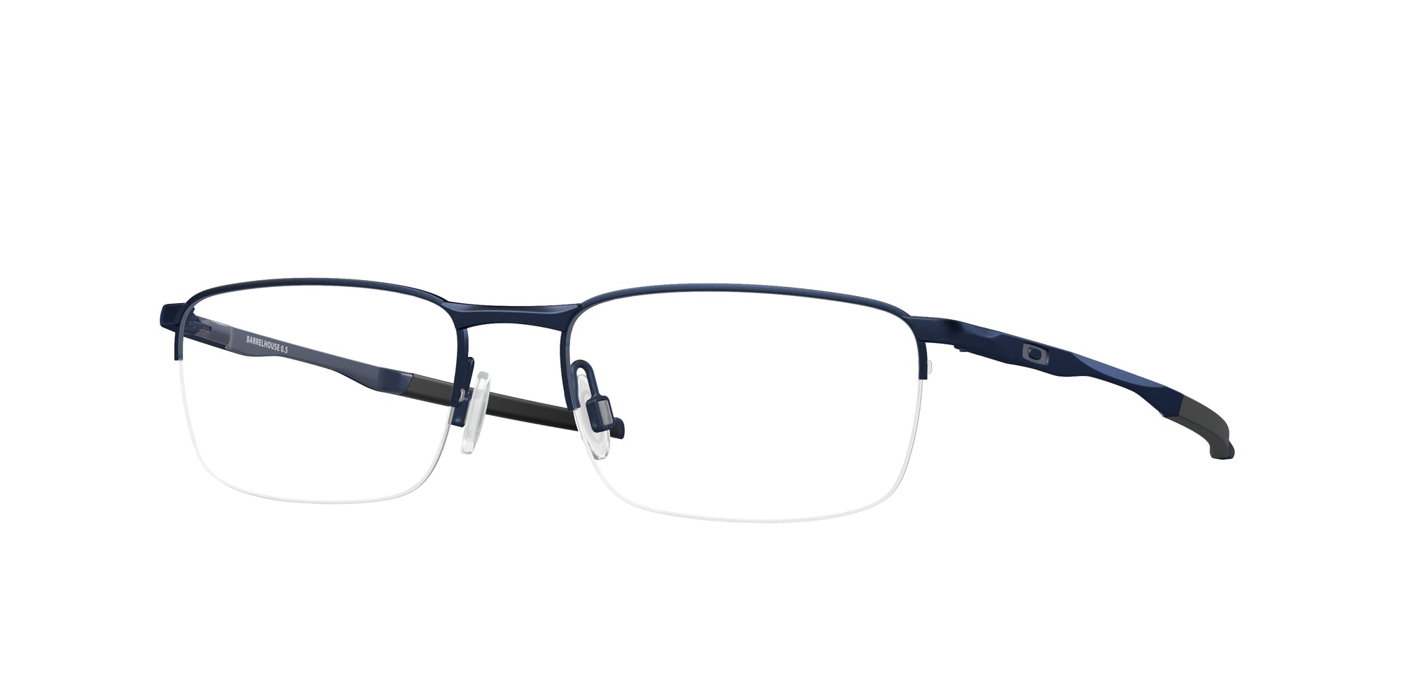 Oakley Uomo Oakley OX3174 BARRELHOUSE 0.5 317404 Montature da vista Metallo Blu Squadrata Normale