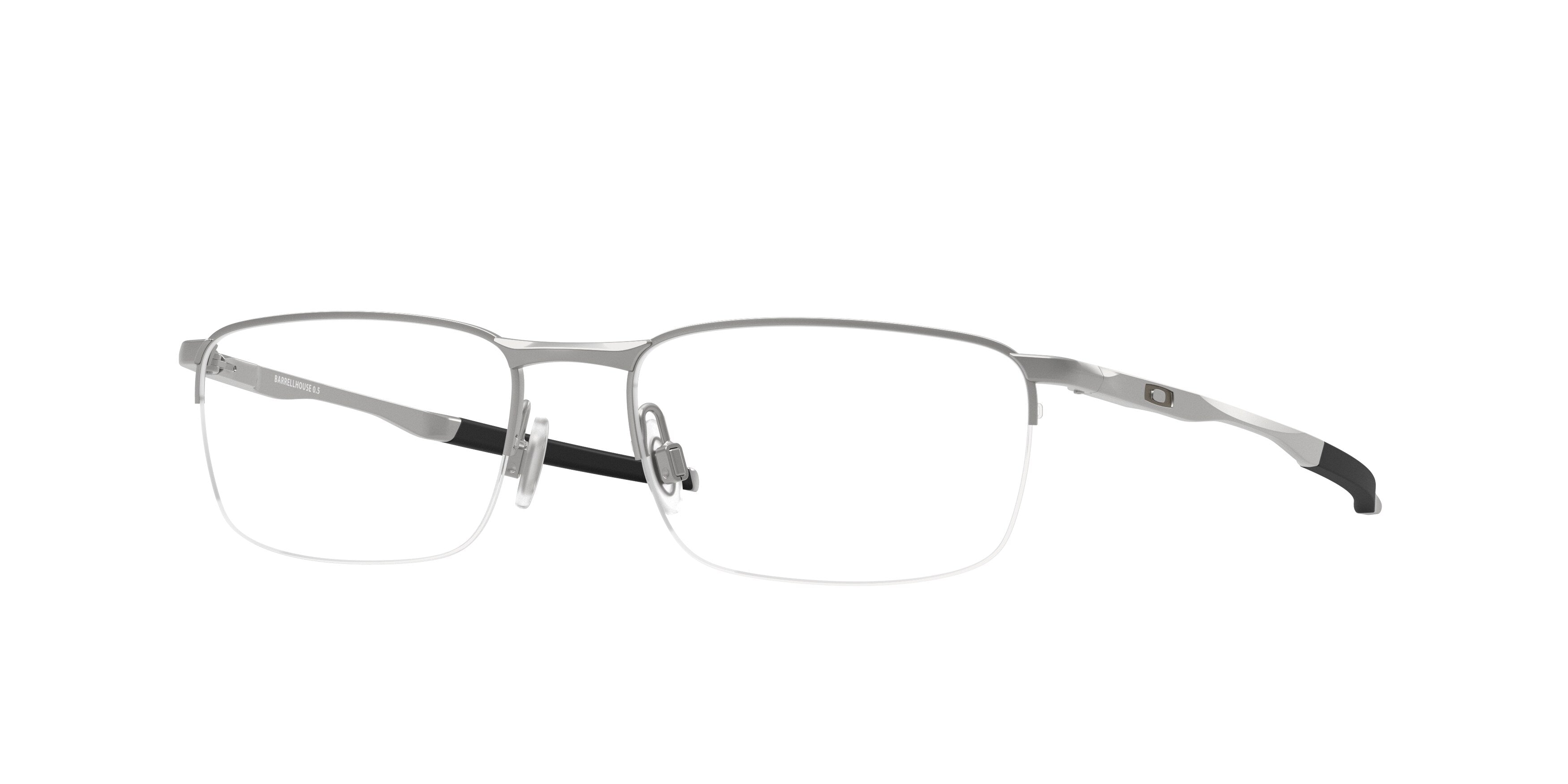 Oakley Uomo Oakley OX3174 BARRELHOUSE 0.5 317407 Montature da vista Metallo Grigio Squadrata Normale Oakley Uomo Oakley OX3174 BARRELHOUSE 0.5 317407 Montature da vista Metallo Grigio Squadrata Normale