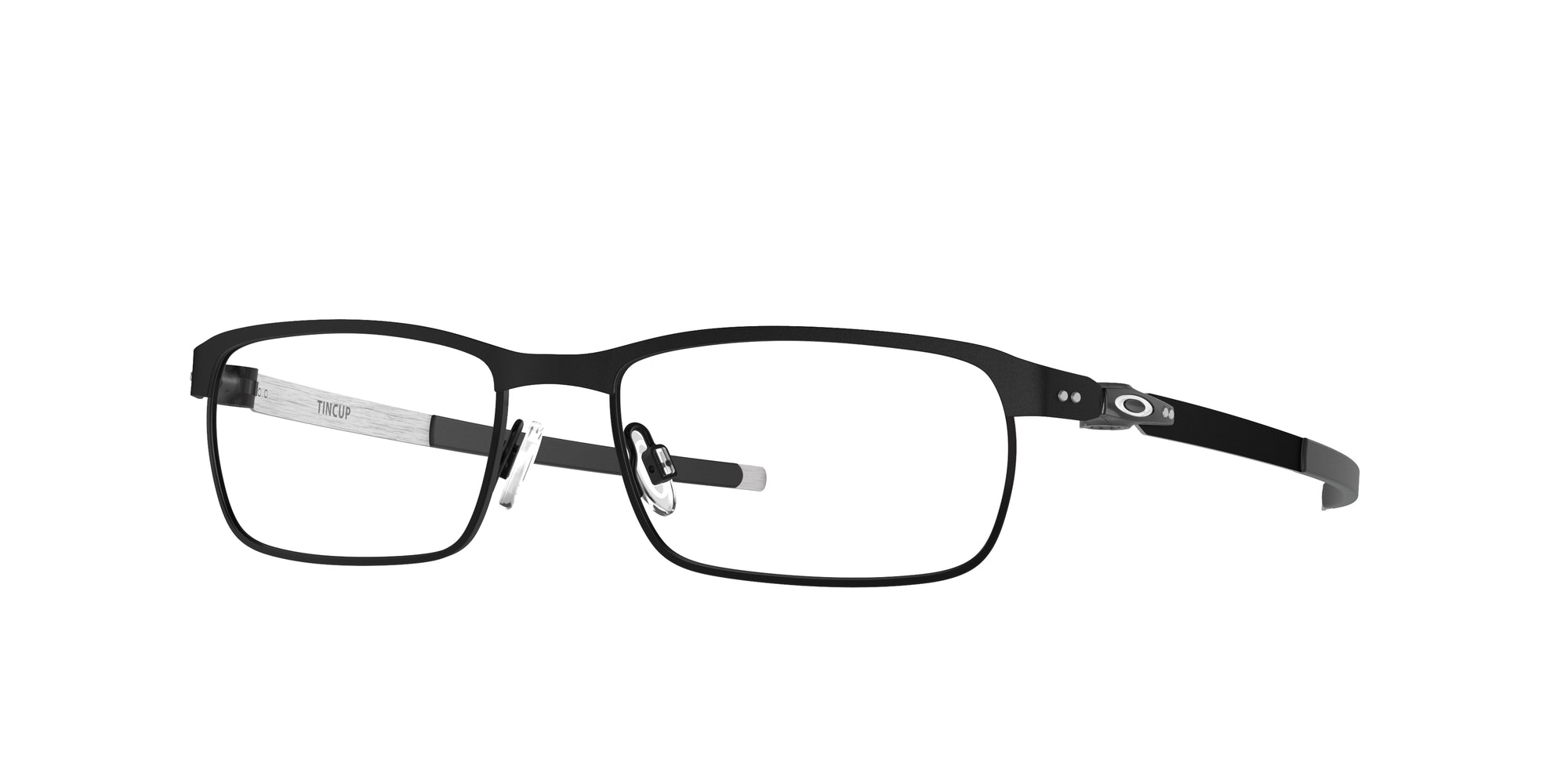 Oakley Uomo Oakley OX3184 TINCUP 318401 Montature da vista Acciaio Nero Squadrata Normale