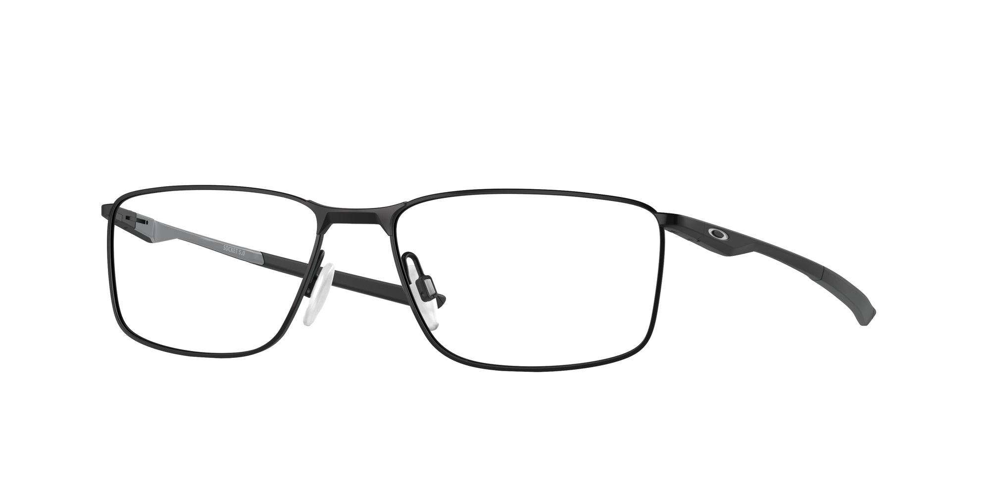 Oakley Uomo Oakley OX3217 SOCKET 5.0 321701 Montature da vista Metallo Nero Squadrata Normale Oakley Uomo Oakley OX3217 SOCKET 5.0 321701 Montature da vista Metallo Nero Squadrata Normale