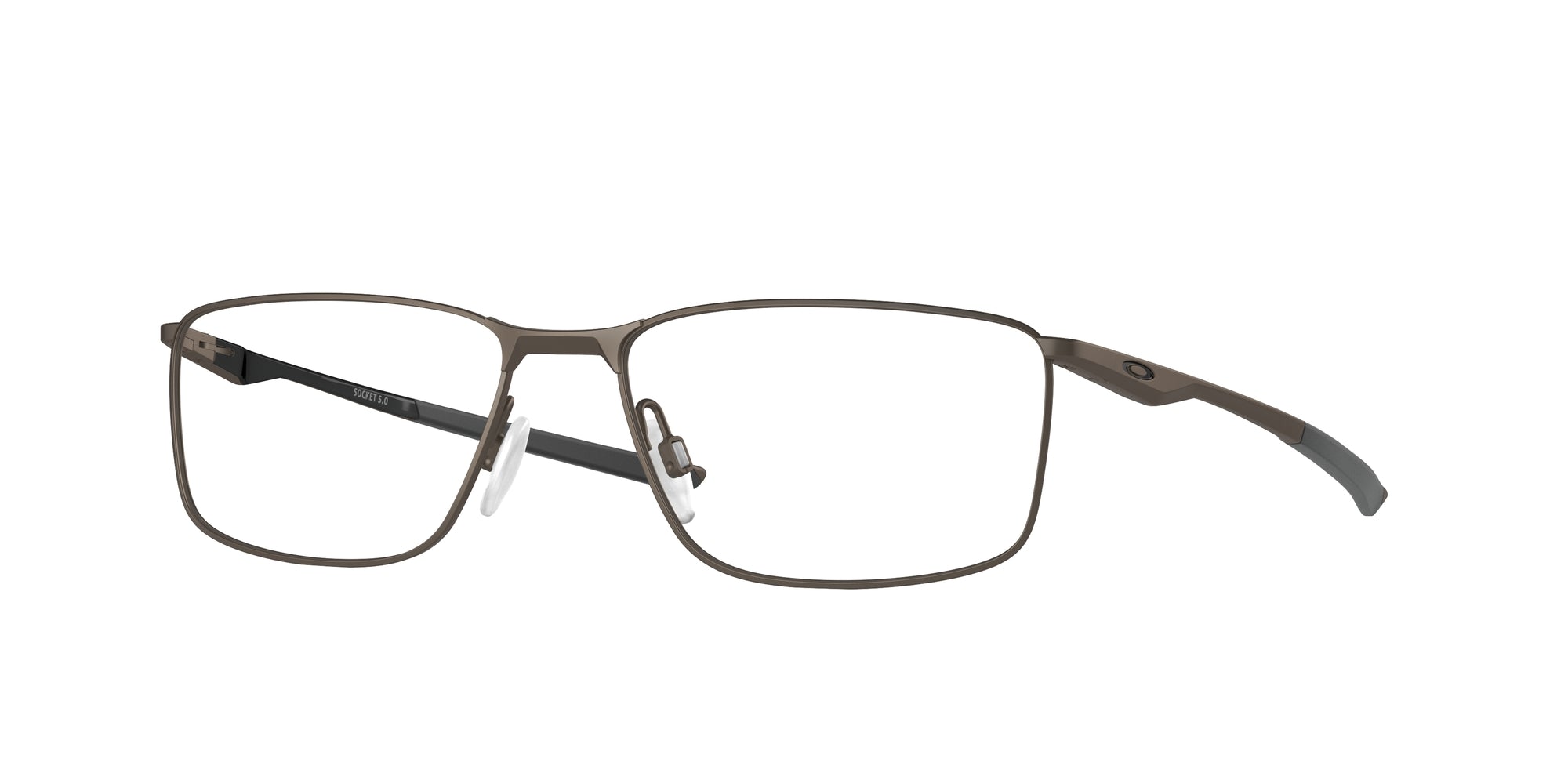 Oakley Uomo Oakley OX3217 SOCKET 5.0 321702 Montature da vista Metallo Argento Squadrata Oakley Uomo Oakley OX3217 SOCKET 5.0 321702 Montature da vista Metallo Argento Squadrata