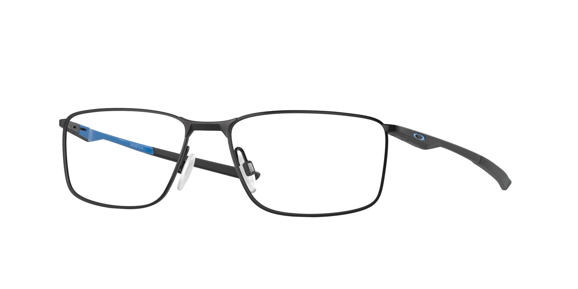 Oakley Uomo Oakley OX3217 SOCKET 5.0 321704 Montature da vista Metallo Nero Squadrata Oakley Uomo Oakley OX3217 SOCKET 5.0 321704 Montature da vista Metallo Nero Squadrata