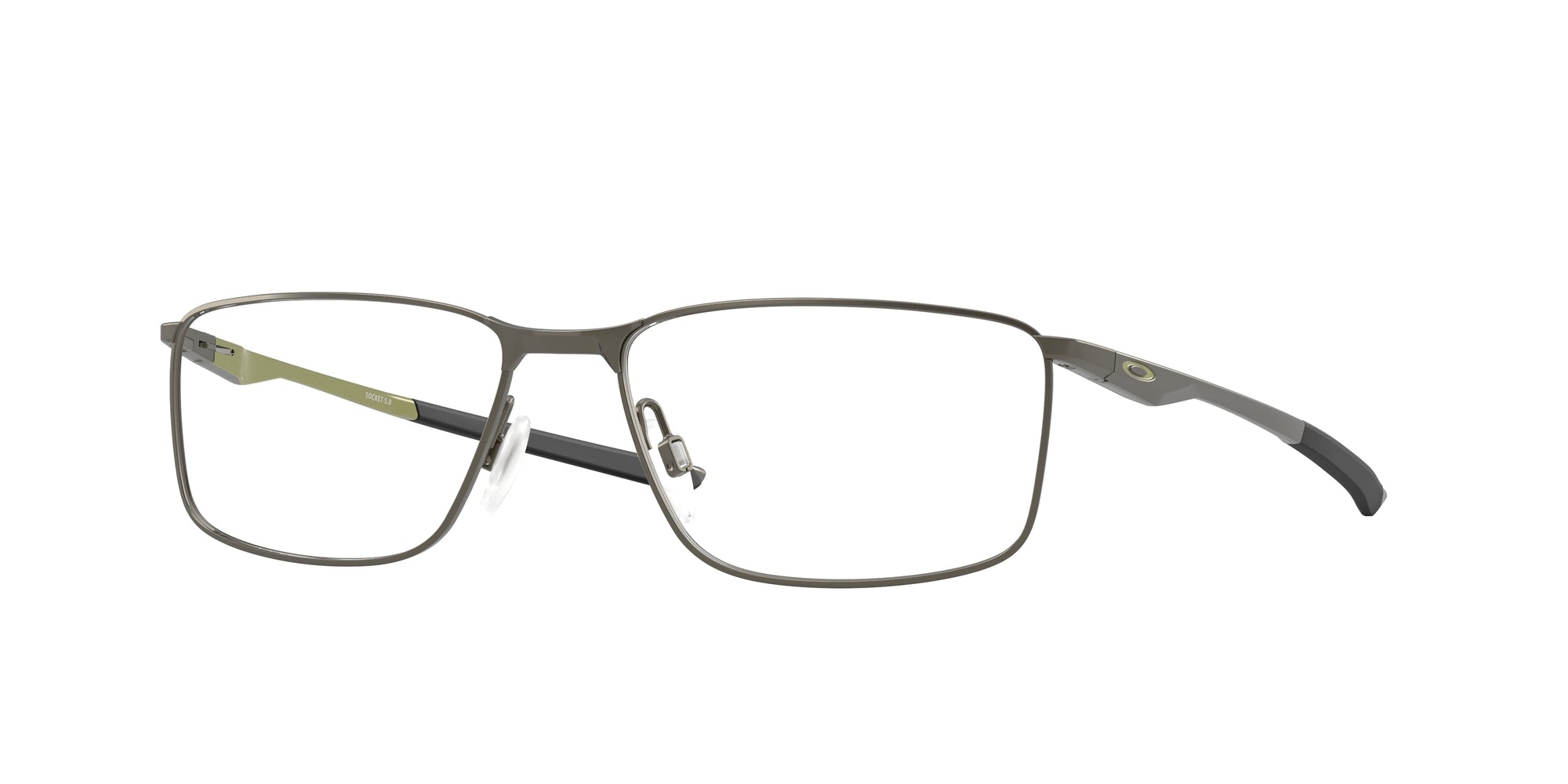 Oakley Uomo Oakley OX3217 SOCKET 5.0 321717 Montature da vista Metallo Grigio Squadrata Normale