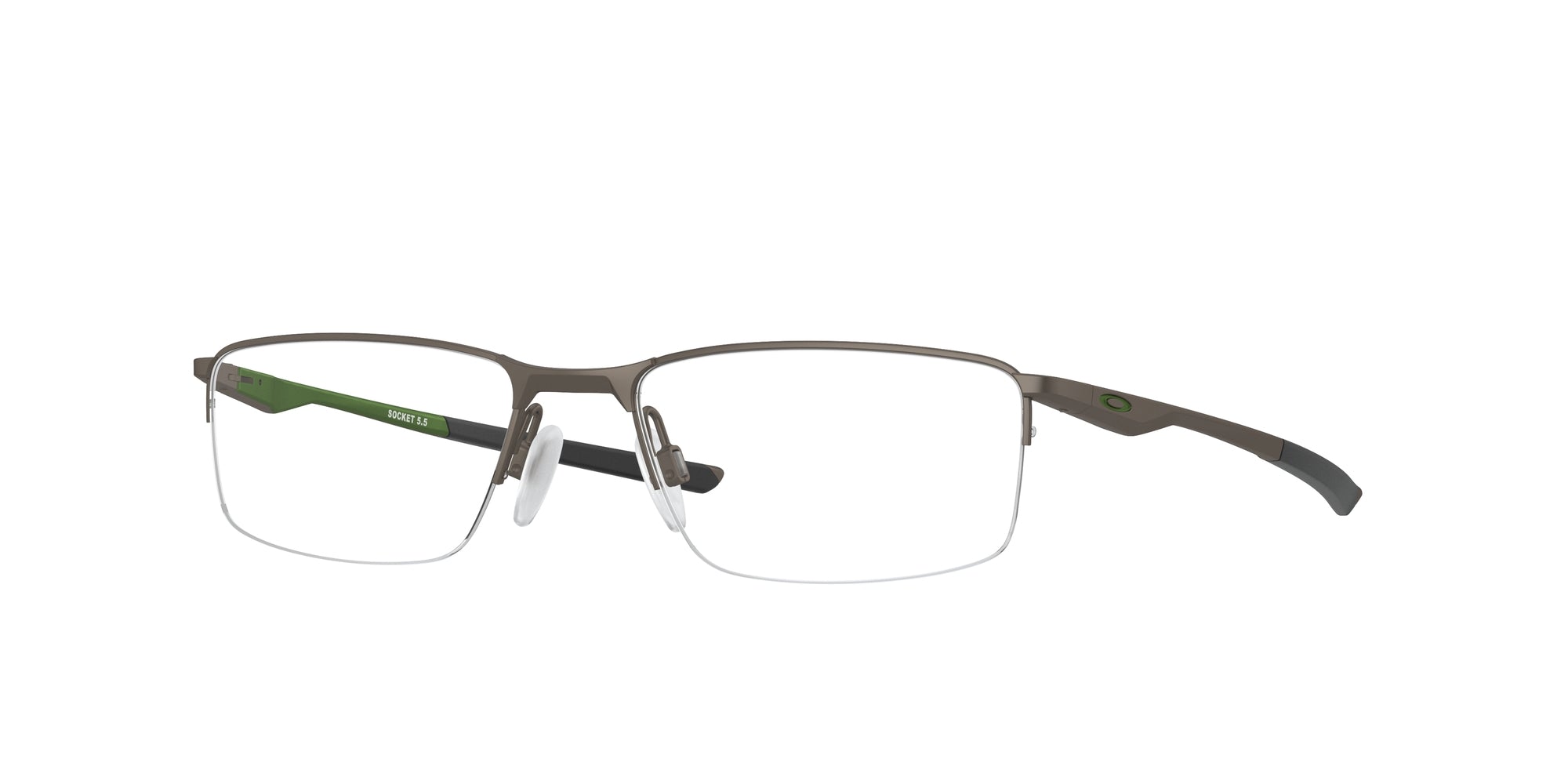 Oakley Uomo Oakley OX3218 SOCKET 5.5 321802 Montature da vista Metallo Marrone Squadrata Normale