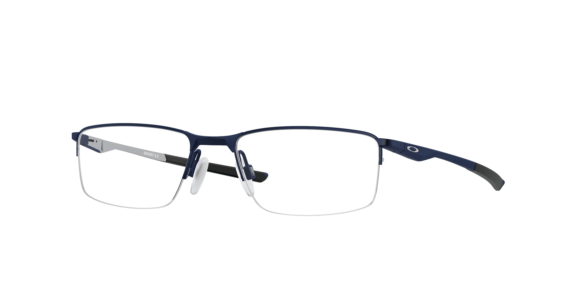 Oakley Uomo Oakley OX3218 SOCKET 5.5 321803 Montature da vista Metallo Blu Squadrata Oakley Uomo Oakley OX3218 SOCKET 5.5 321803 Montature da vista Metallo Blu Squadrata