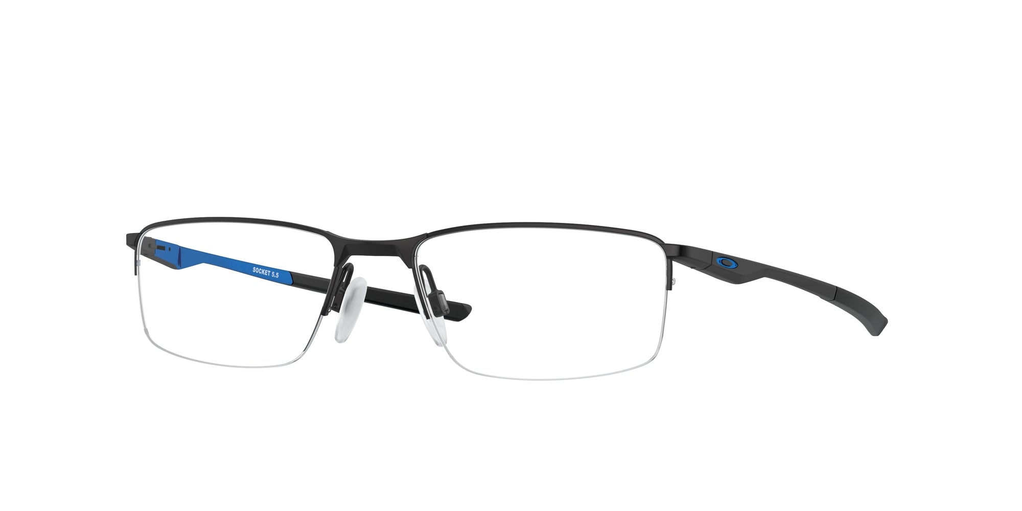 Oakley Uomo Oakley OX3218 SOCKET 5.5 321804 Montature da vista Metallo Nero Squadrata Normale